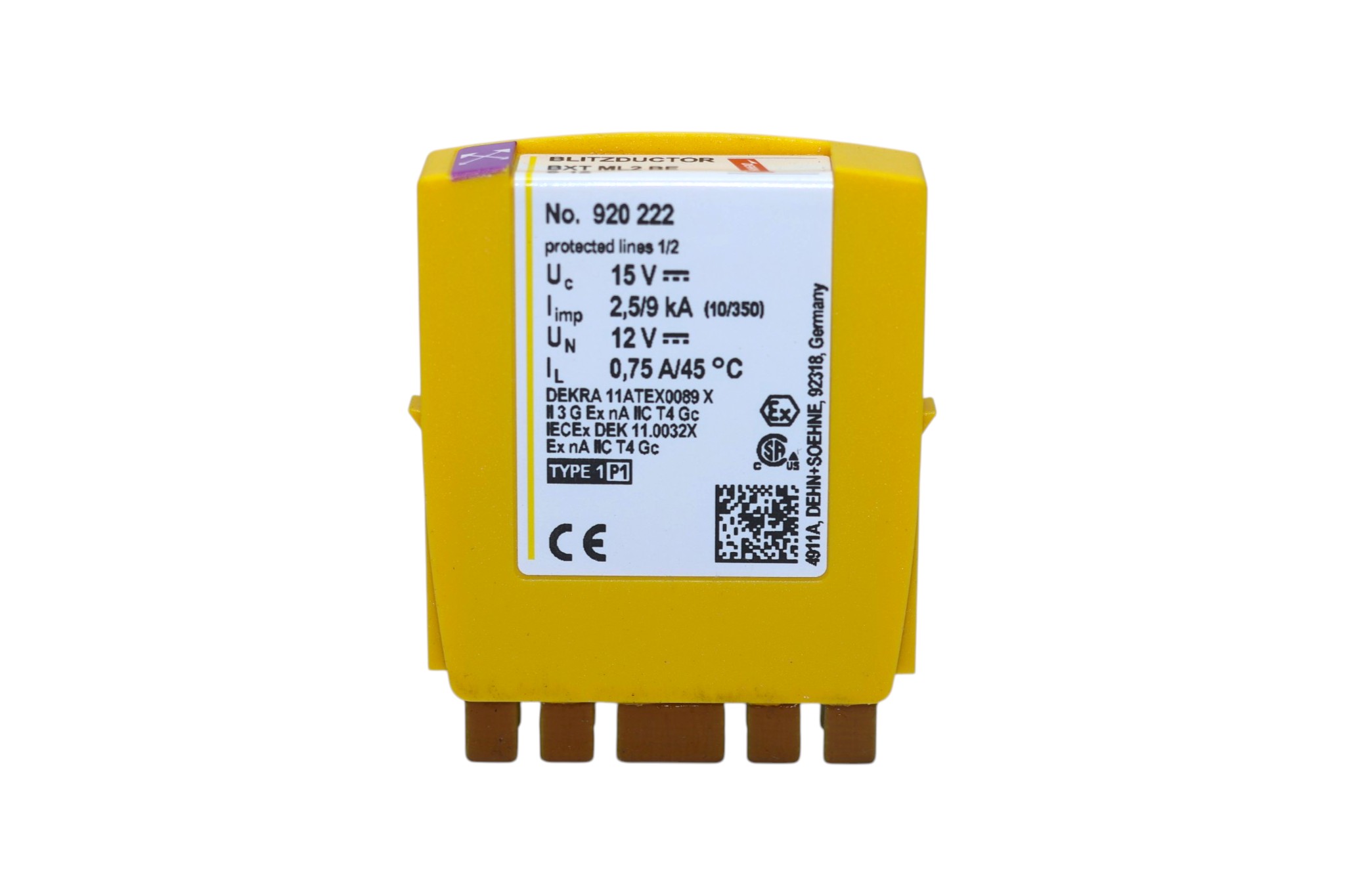 DEHN BXT ML2 BE S 12 SURGE PROTECTION MODULE - Image 4