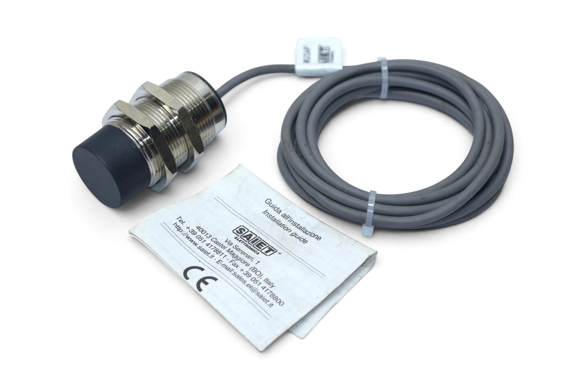 SAIET E-A3PMU/3AP INDUCTIVE PROXIMITY SENSOR
