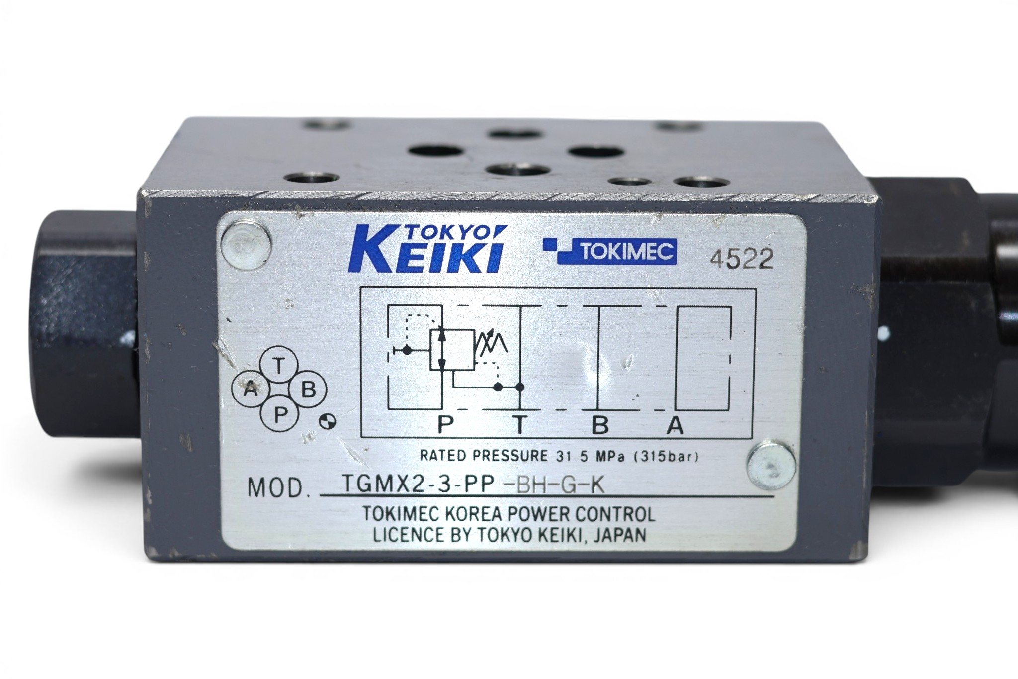 TOKYO KEIKI TGMX2-3-PP-BH-G-K PRESSURE REDUCING VALVE - Image 2