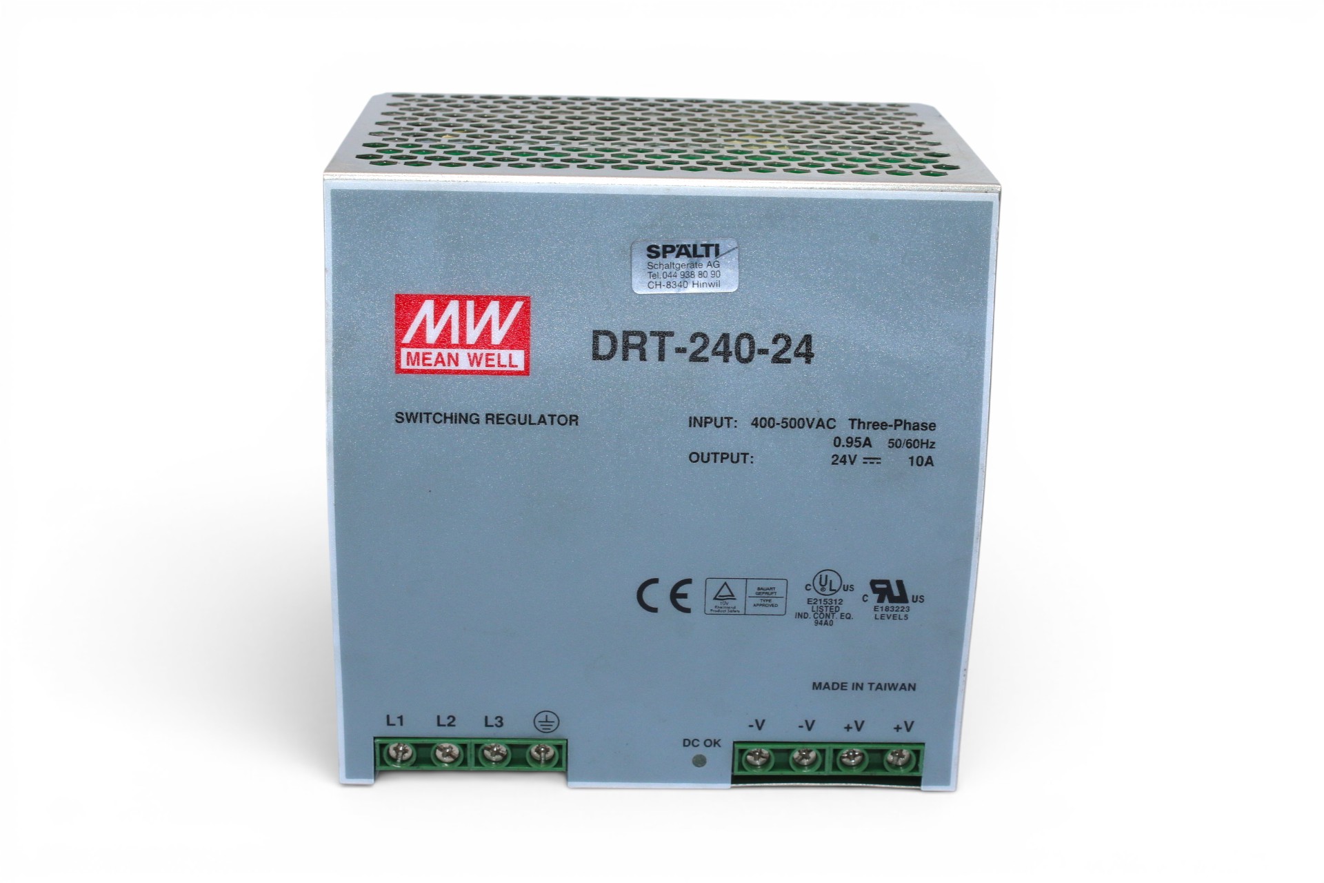 MEAN WELL DRT-240-24 POWER SUPPLY - Image 3