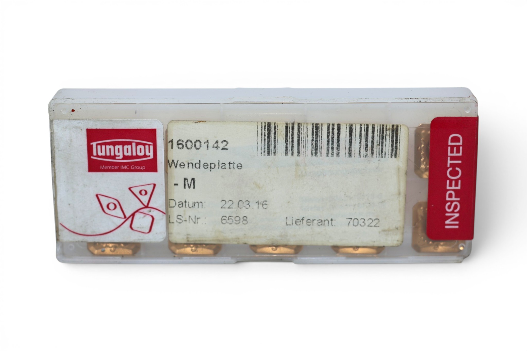 TUNGALOY SDMT1204AFPN-MJ T3130 INDEXABLE INSERT 06853834 - Image 3