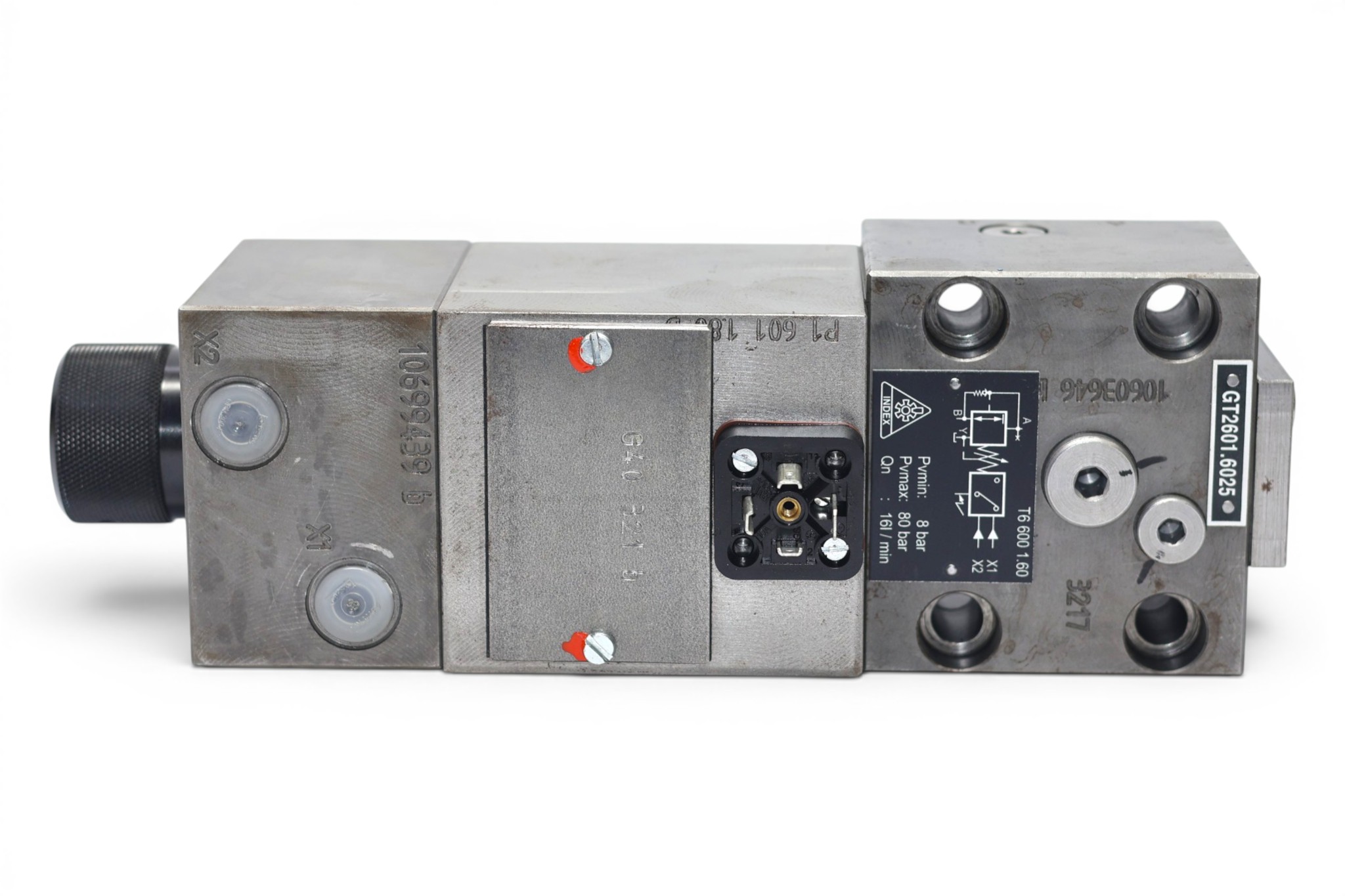 INDEX/BOTT GT2601.6025 KEYED PRESSURE REDUCING VALVE T6 600 1.60 - Image 3