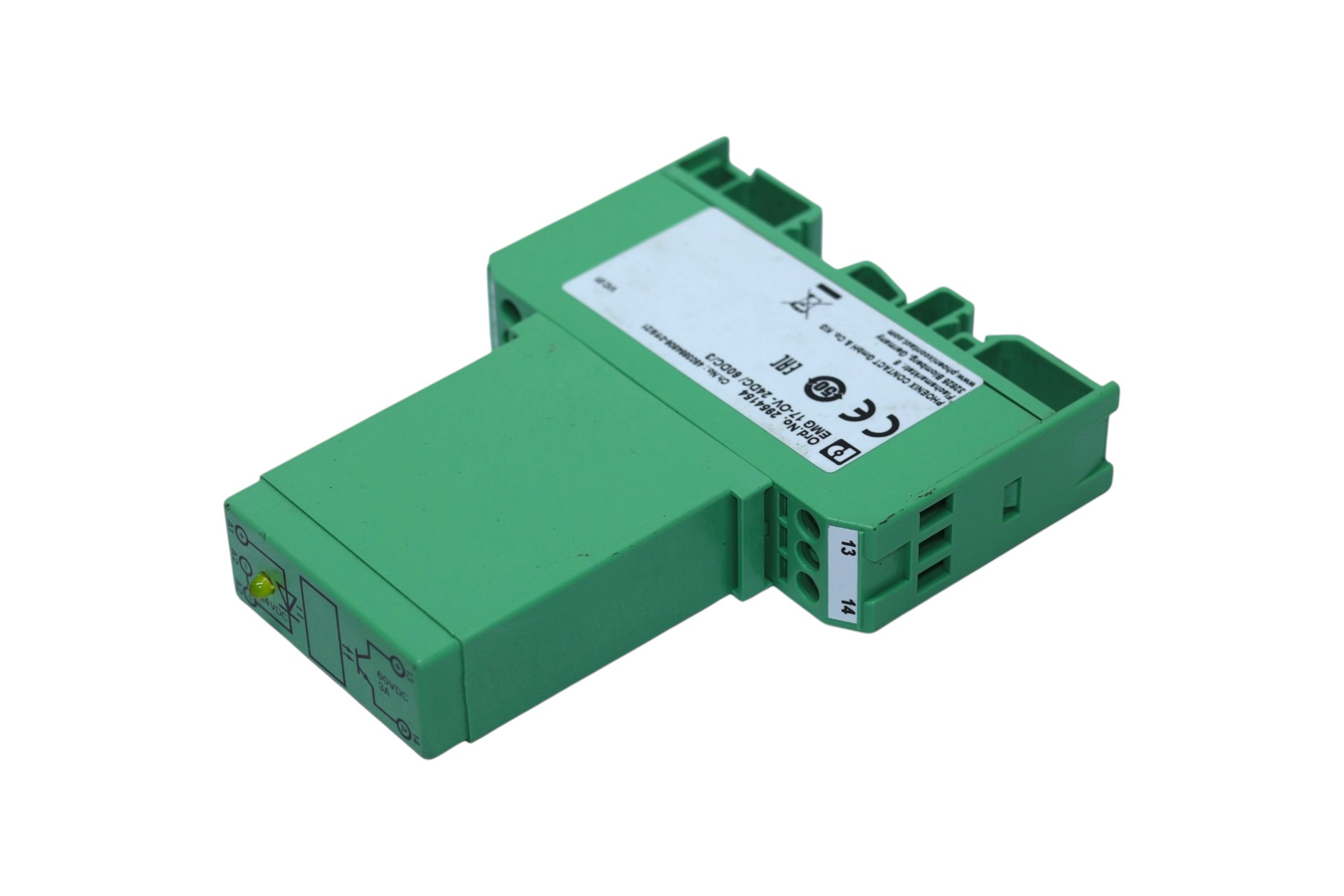 PHOENIX CONTACT EMG 17-OV- 24DC/ 60DC/3 SOLID-STATE RELAY 2954154