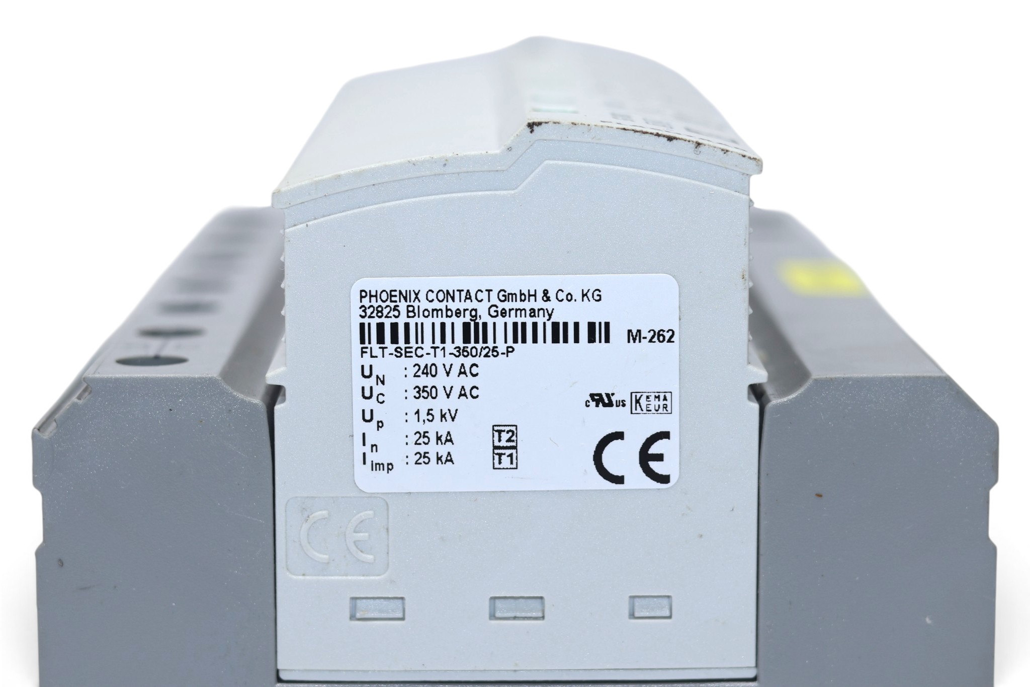 PHOENIX CONTACT FLT-SEC-T1-350/25-P SURGE PROTECTION PLUG - Image 4