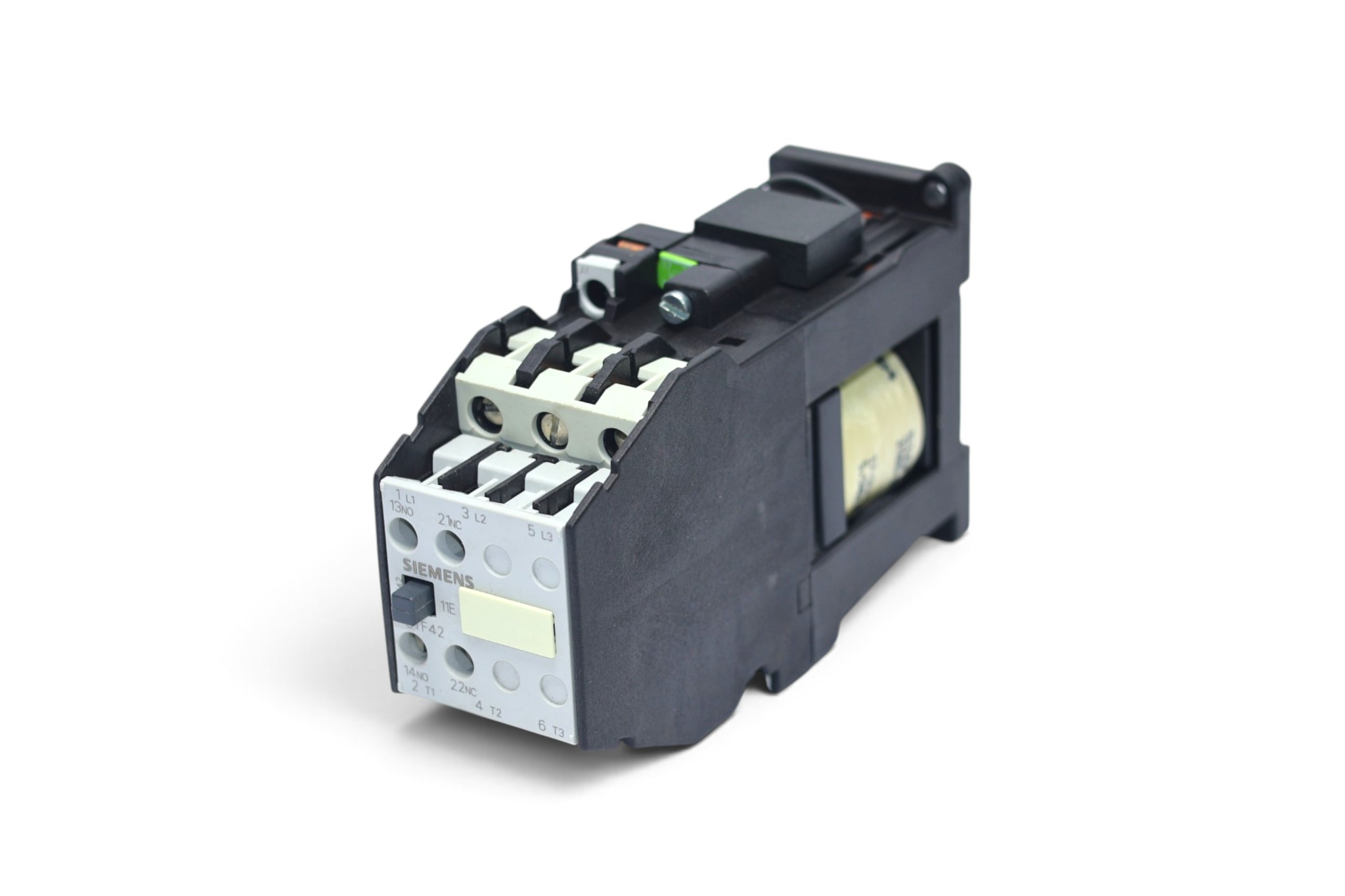 SIEMENS 3TF4211-6BB4 CONTACTOR (17-13 VDC) (7.5 Kw)