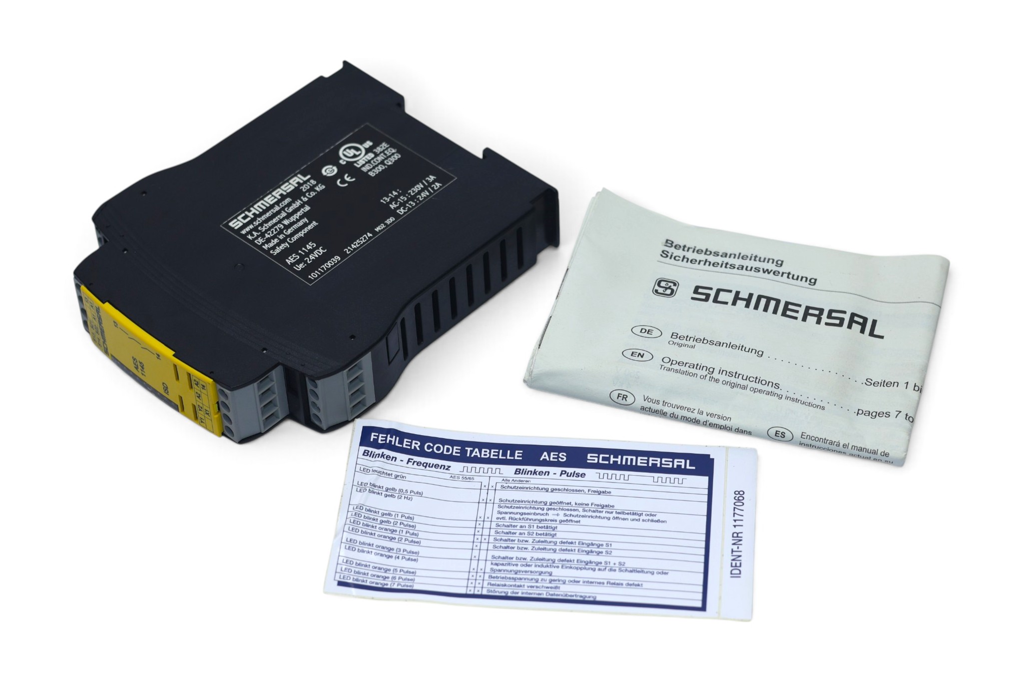 SCHMERSAL AES 1145 SAFETY REALY 101170039