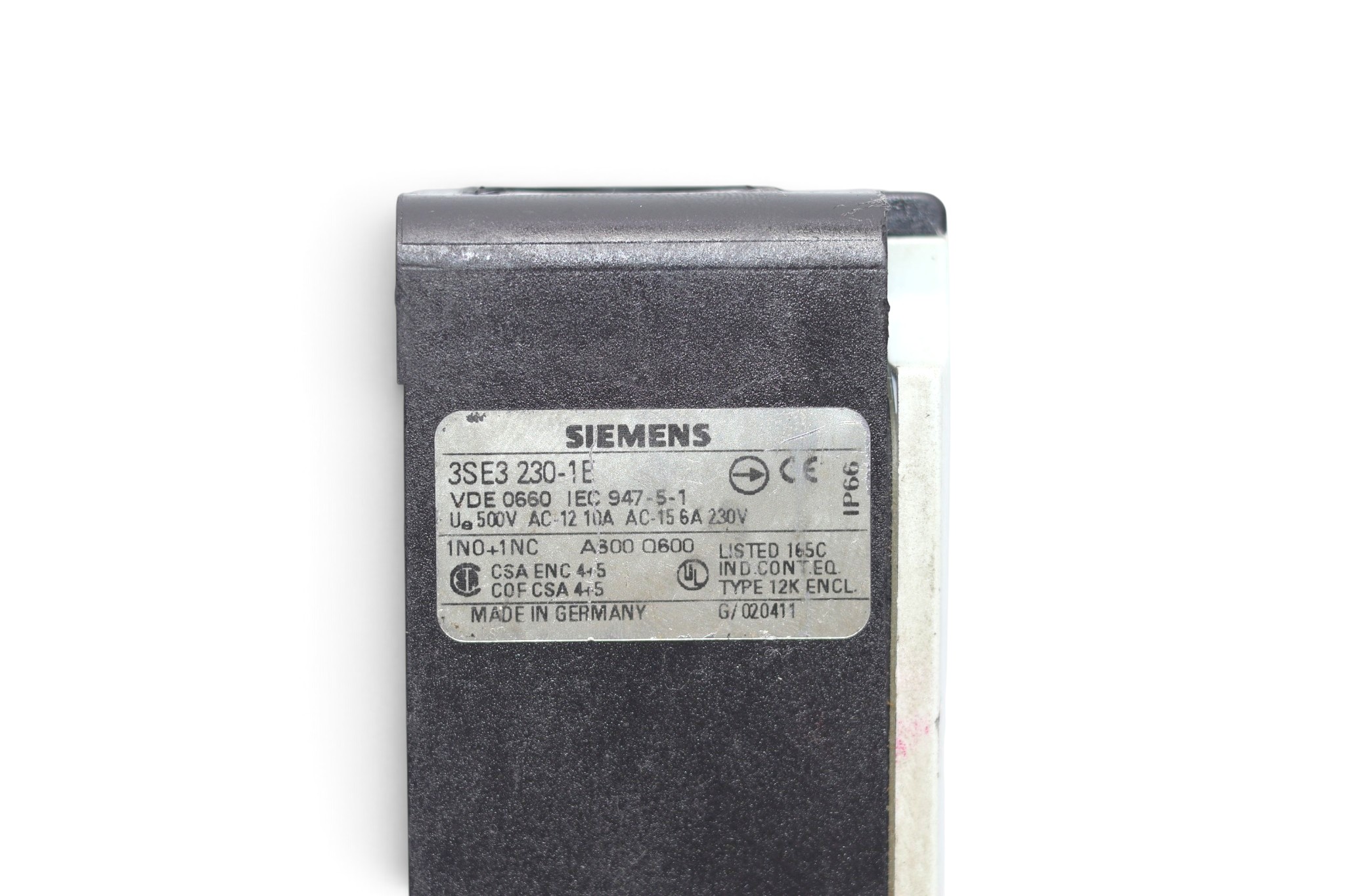 SIEMENS 3SE3 230-1E LIMIT SWITCH - Image 2