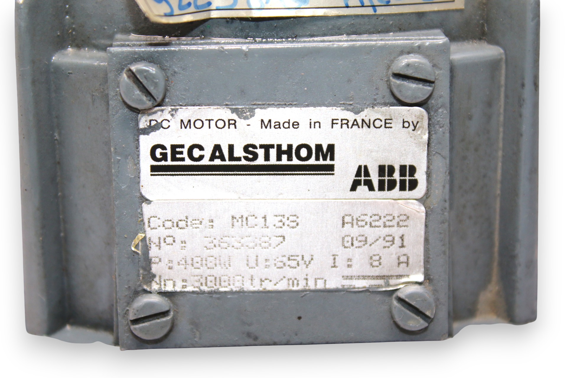 ABB MC13S A6222 DC SERVO MOTOR - Image 2