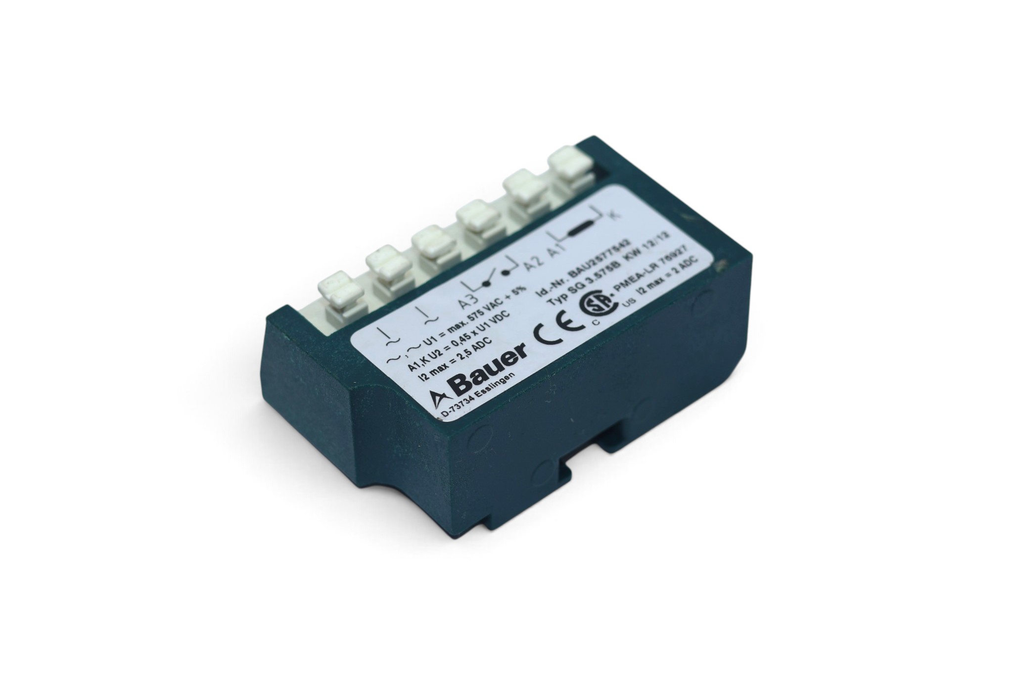 BAUER BAU2577542 RECTIFIER SG 3.575B