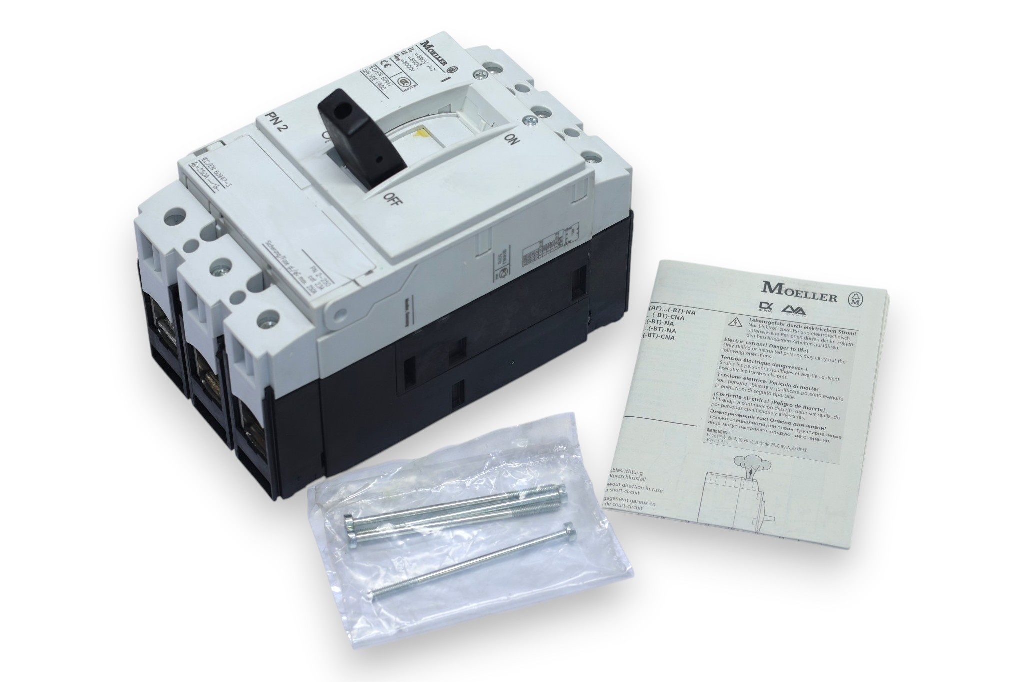 MOELLER PN2-250-BT DISCONNECT SWITCH 110310