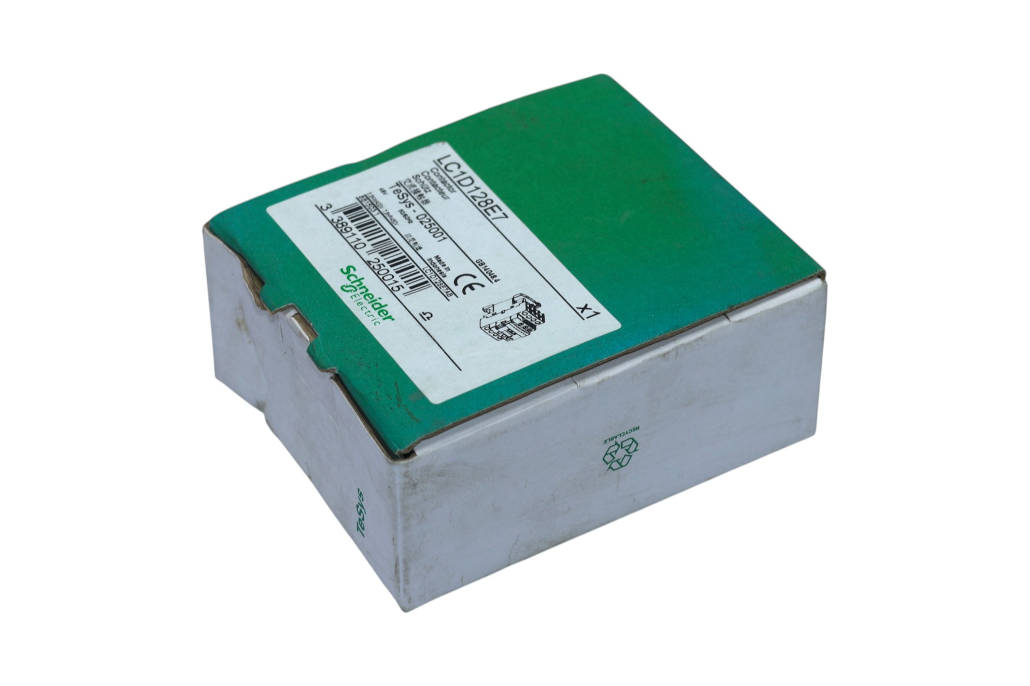 SCHNEIDER LC1D128E7 CONTACTOR 48 V (5.5 Kw) - Image 8