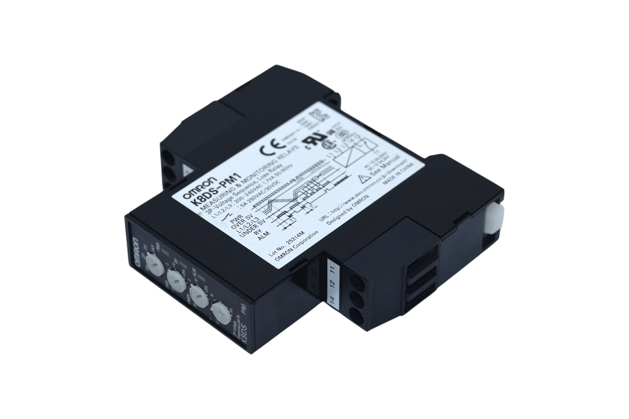 OMRON K8DS-PM1 RAIL MOUNTING