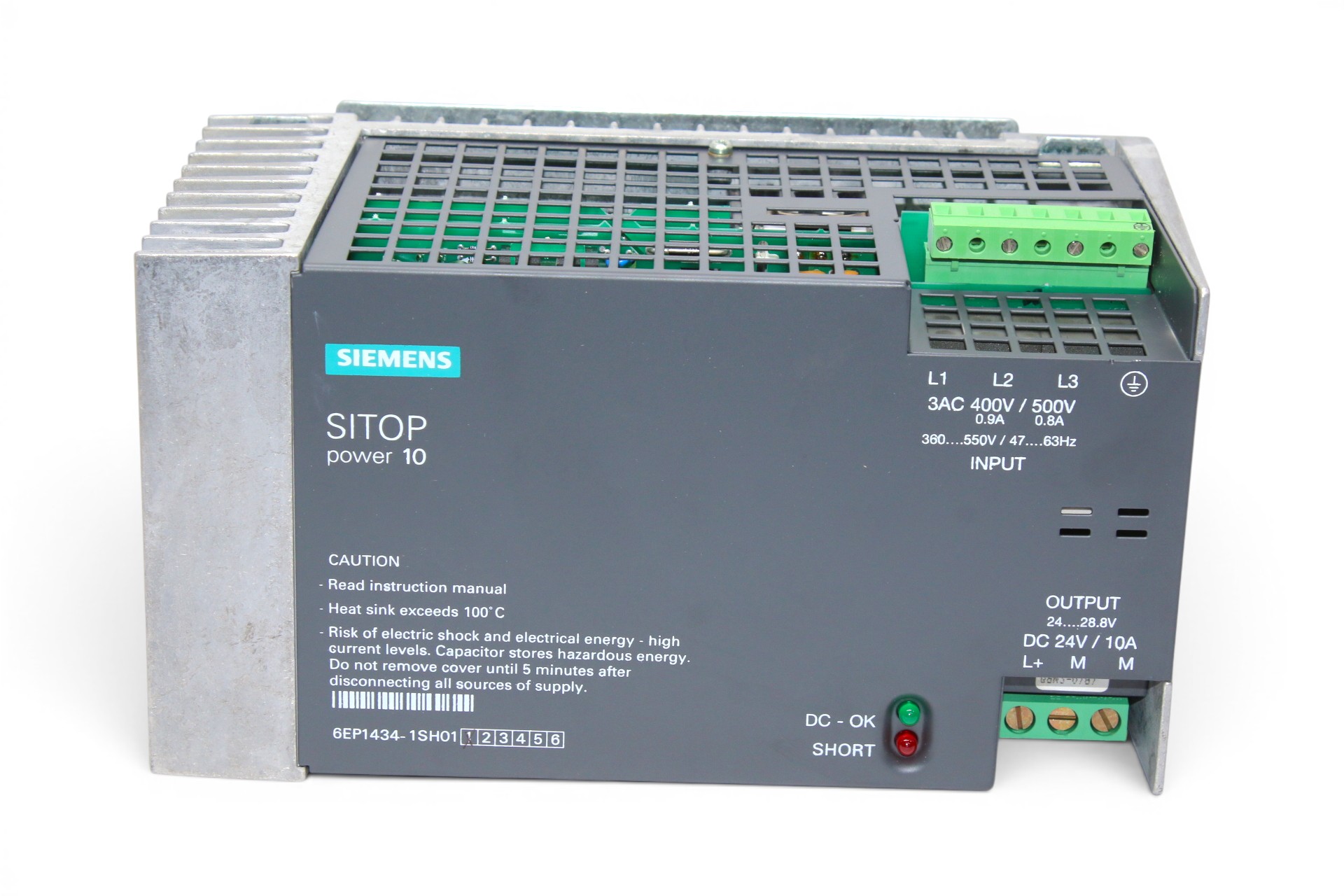 SIEMENS 6EP1434-1SH01 POWER SUPPLY (10A) - Image 4