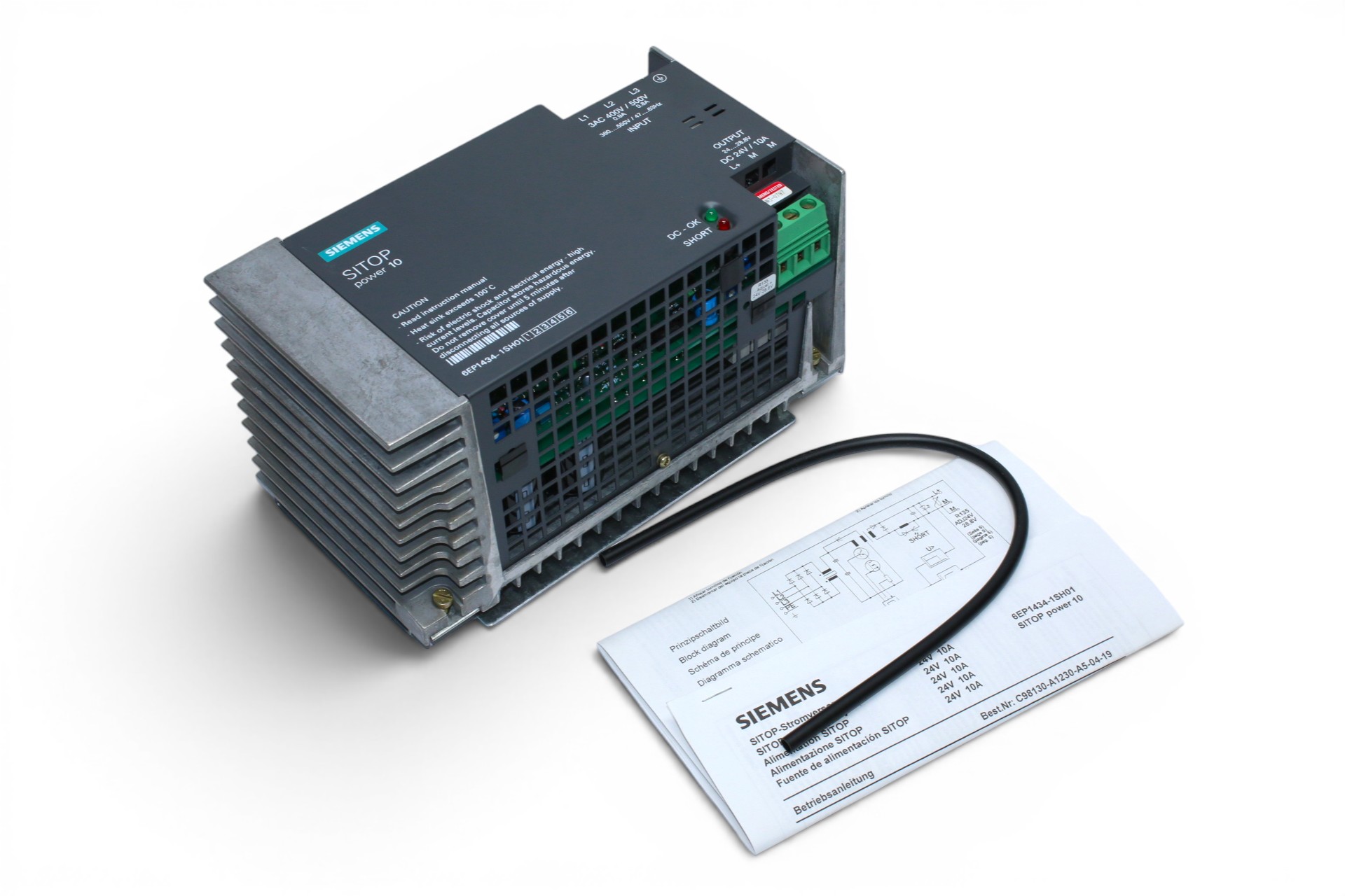 SIEMENS 6EP1434-1SH01 POWER SUPPLY (10A)
