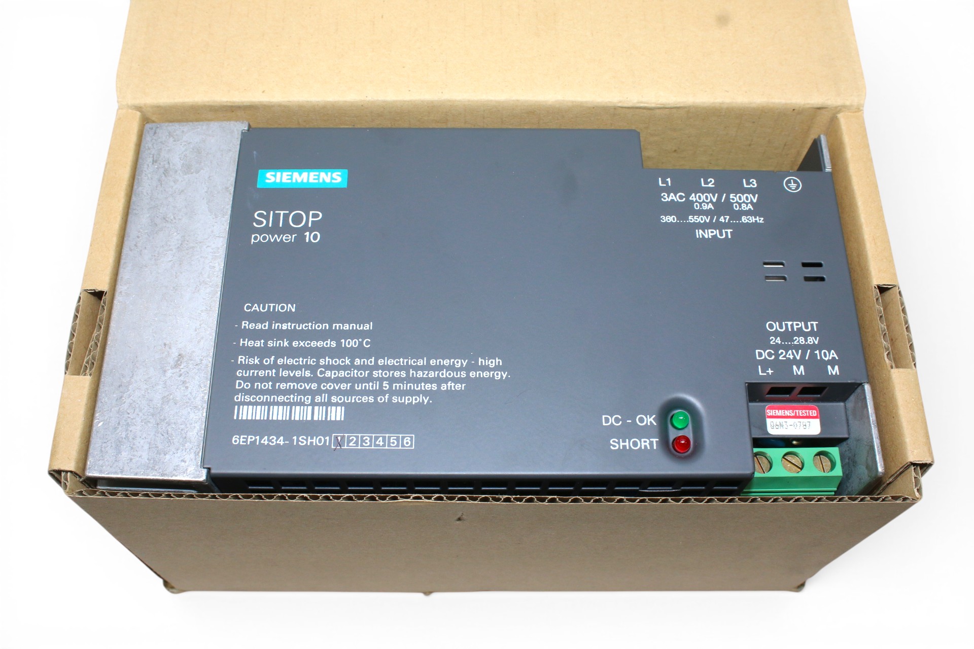 SIEMENS 6EP1434-1SH01 POWER SUPPLY (10A) - Image 8