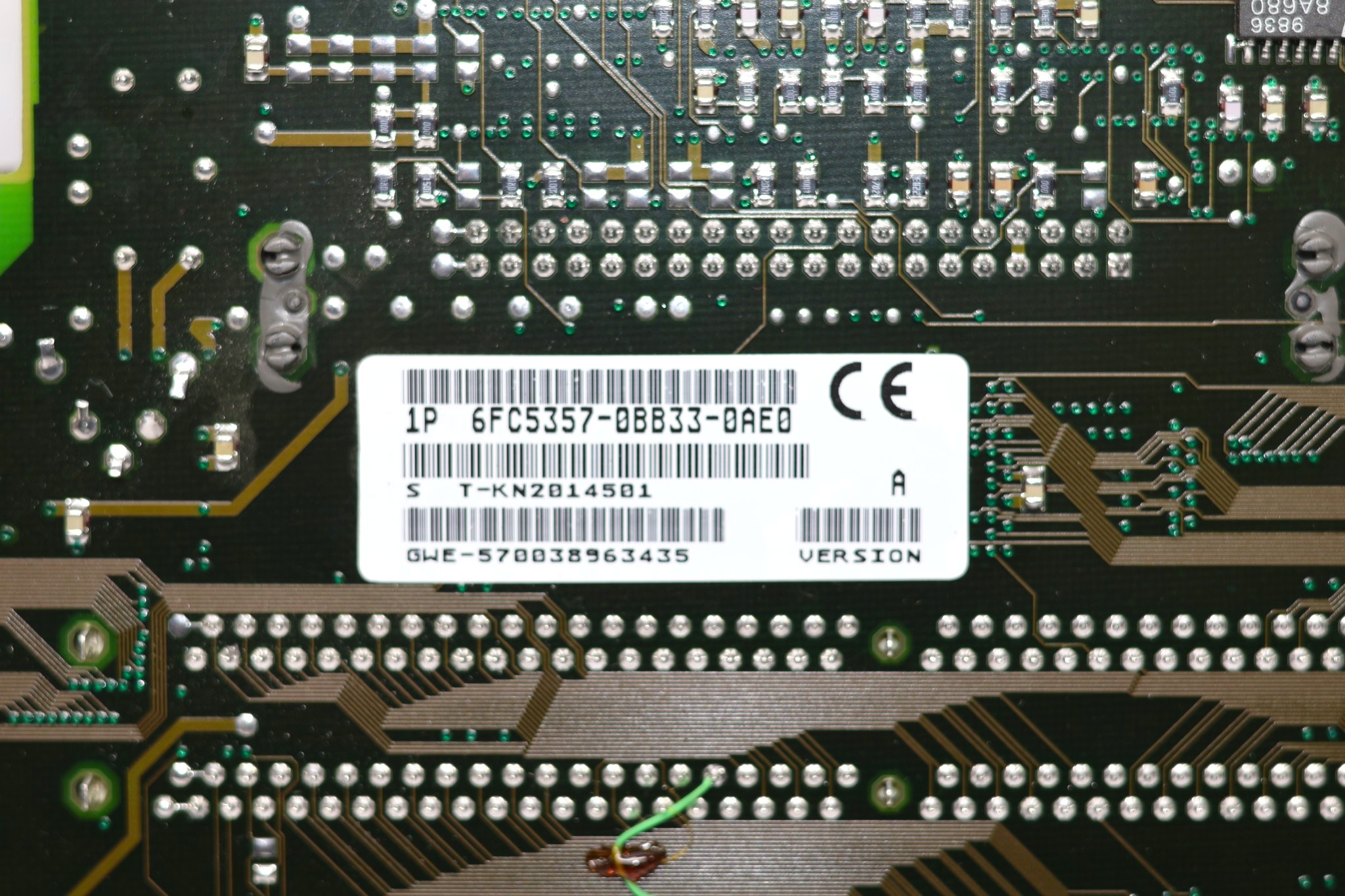 SIEMENS 6FC5357-0BB33-0AE0 PROCESSOR MODULE SINUMERIK 840D/DE - Image 2
