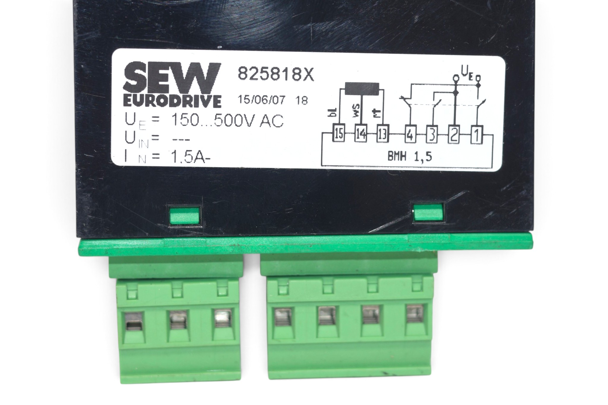 SEW BMH 1.5 RECTIFIER 825818X - Image 2
