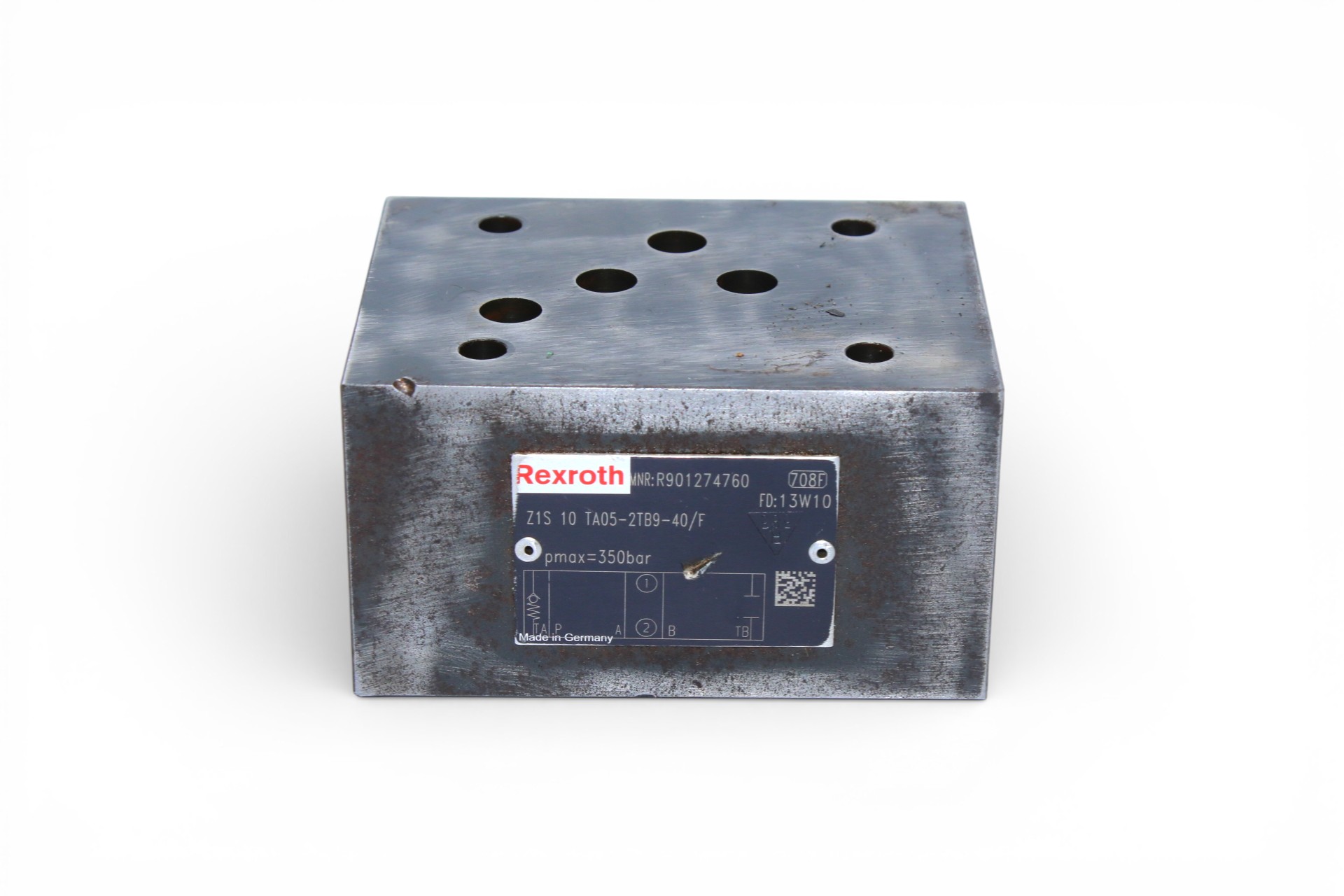 REXROTH Z1S10TA05-2TB9-40/F CHECK VALVE R901274760 - Image 3