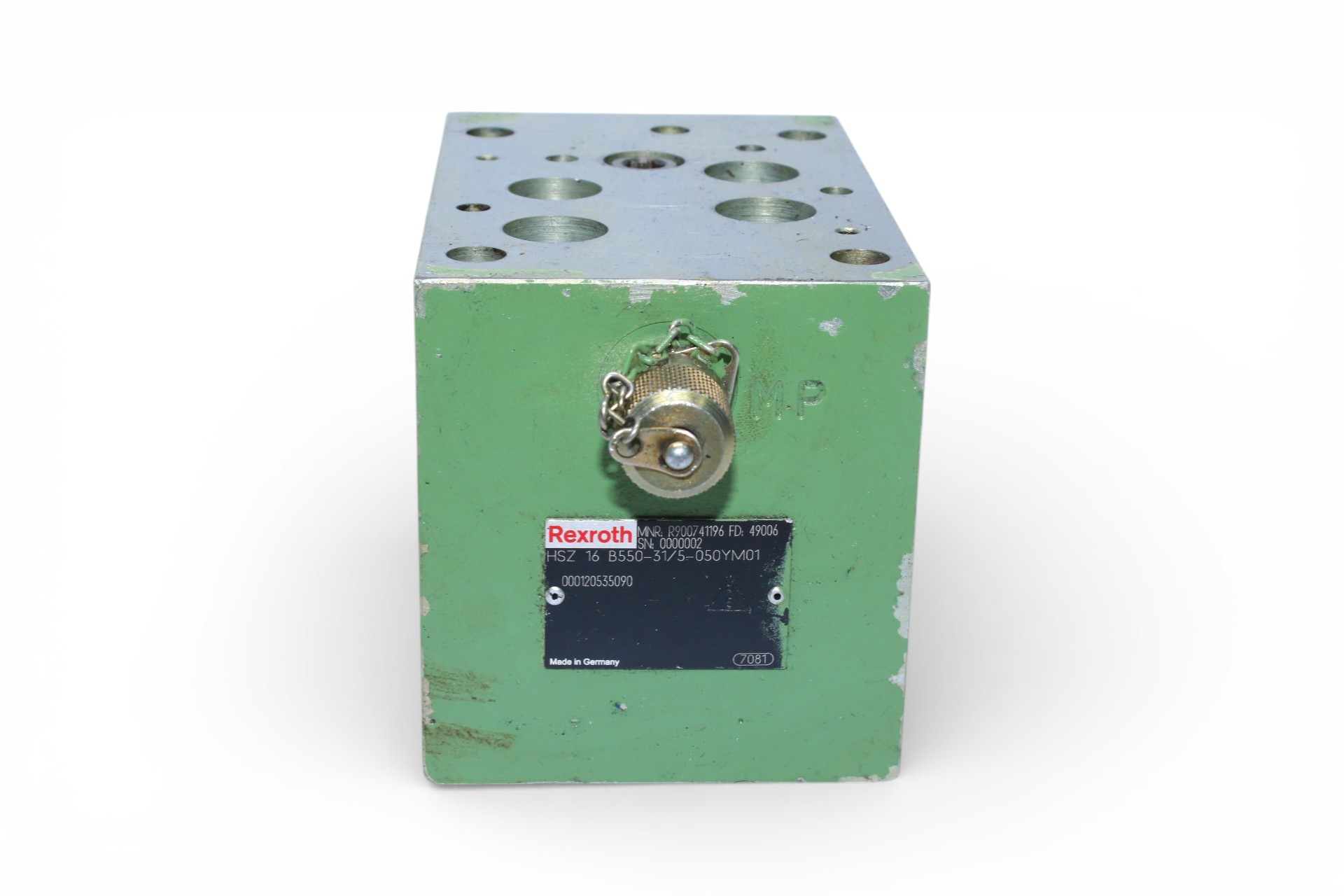 REXROTH HSZ 16 B550-31/5-050YM01 INTERMEDIATE PLATE R900741196 - Image 3