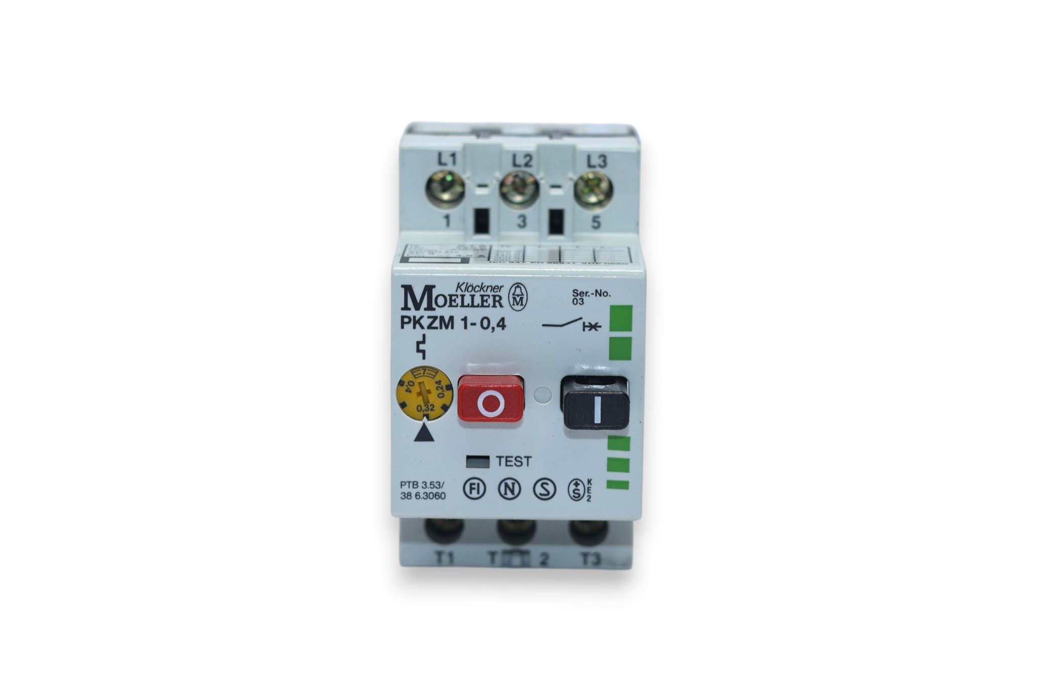 MOELLER PKZM1-0.4 MOTOR PROTECTIVE SWITCH - Image 5