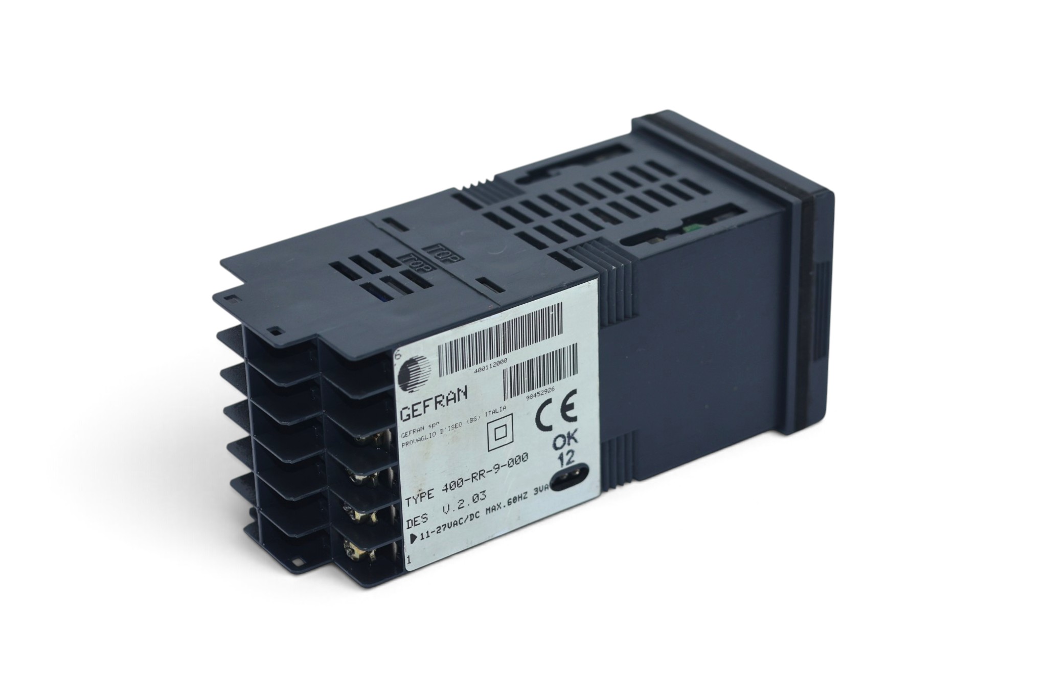 GEFRAN 400-RR-9-000 TEMPERATURE CONTROLLER F000043 - Image 7