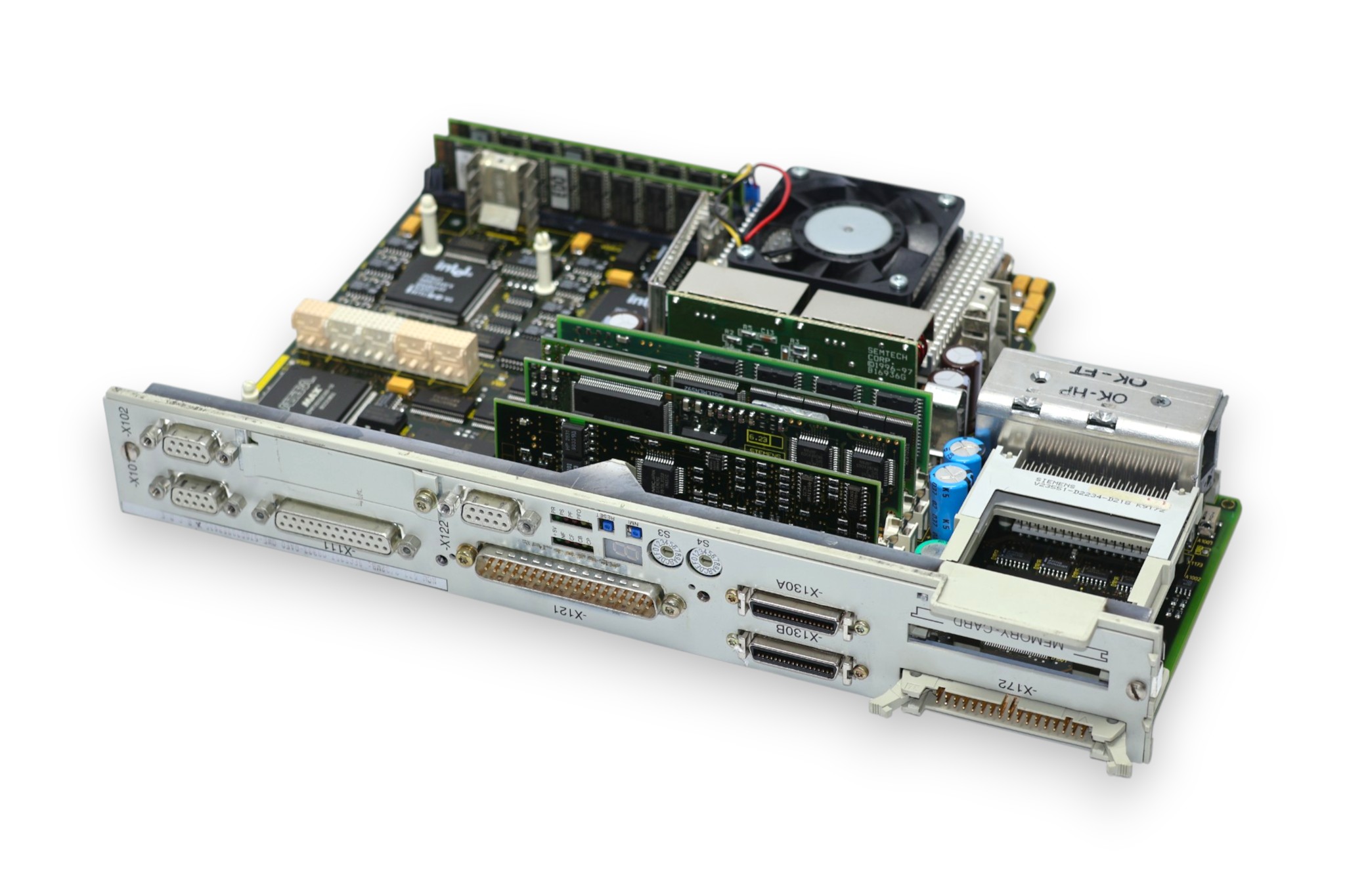 SIEMENS 6FC5357-0BB33-0AE0 PROCESSOR MODULE SINUMERIK 840D/DE