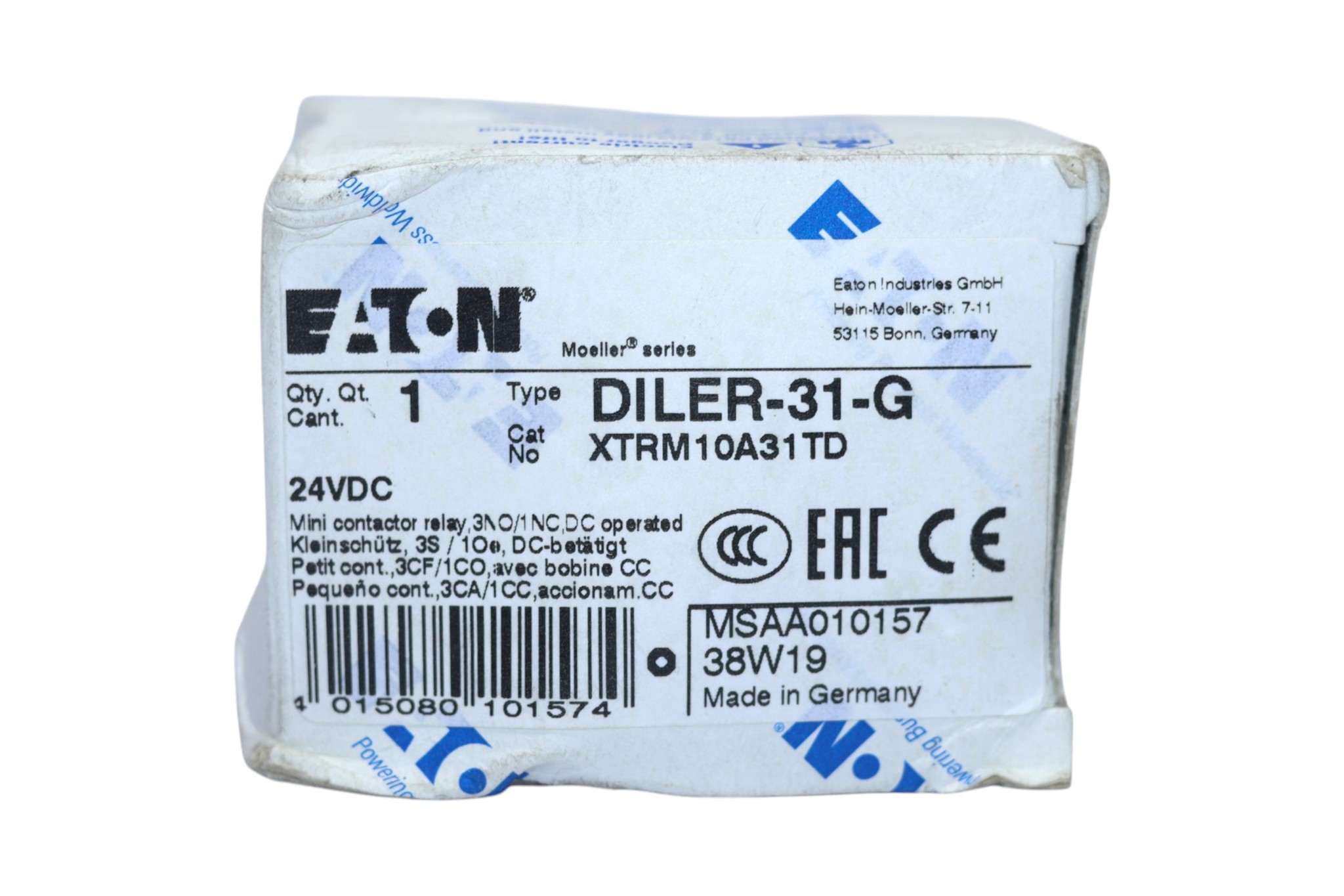 EATON DILER-31-G CONTACTOR RELAY 24 V - Image 2