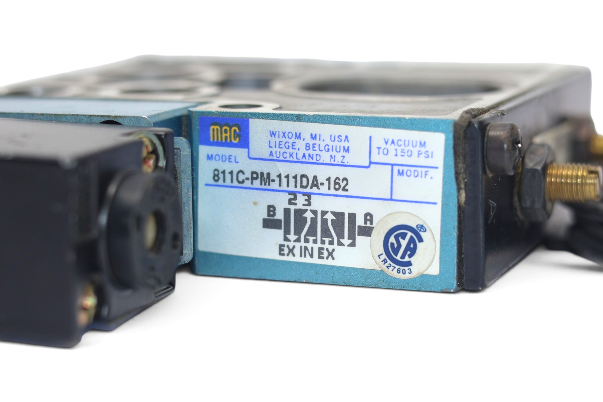 SMC 811C-PM-111DA-162 SOLENOID VALVE - Image 2