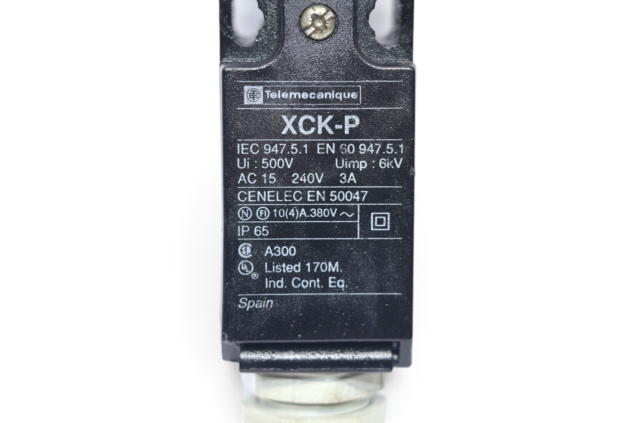 TELEMECANIQUE XCK-P118 LIMIT SWITCH - Image 2