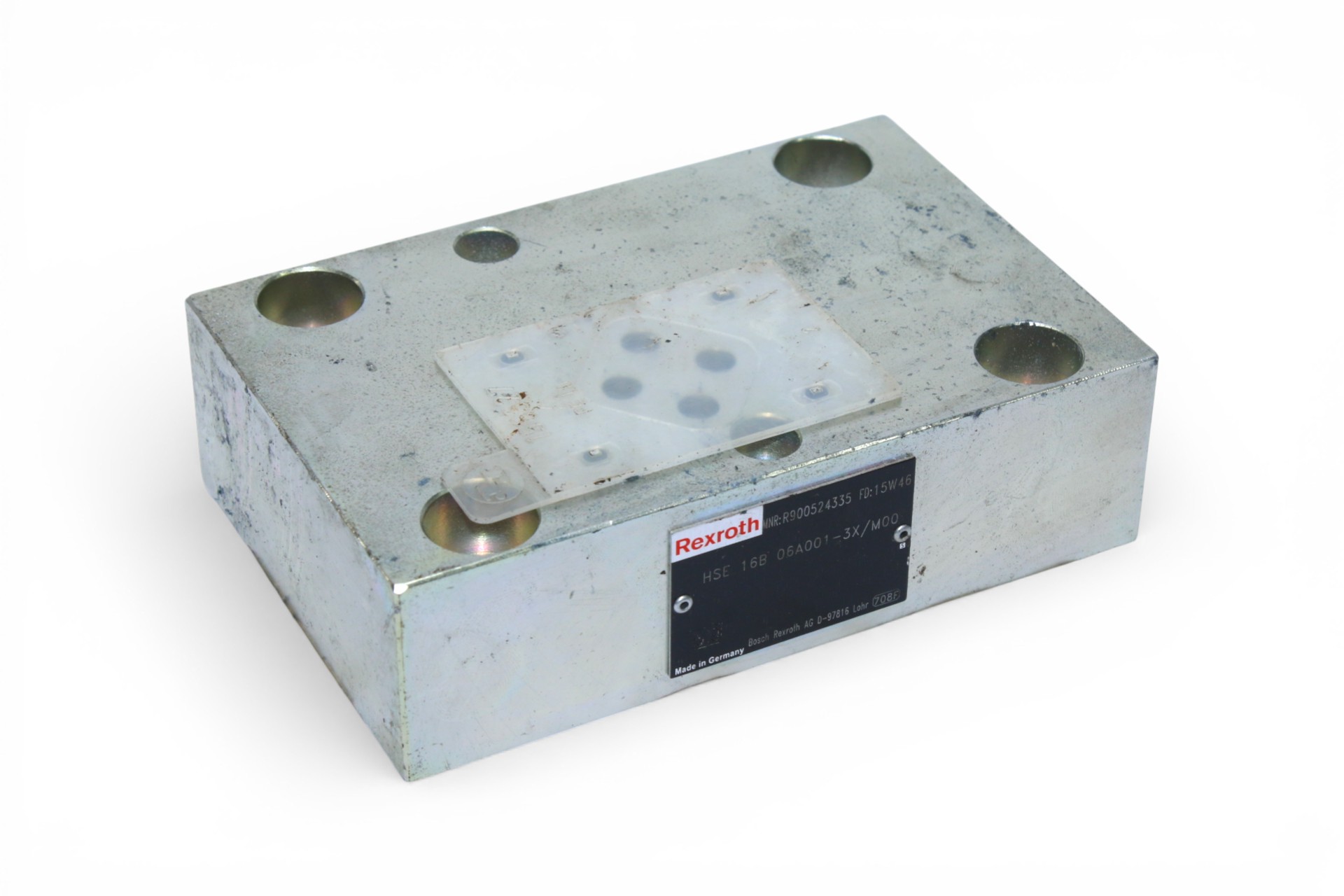 REXROTH HSE 16 B06A 001-3X/M00 ADAPTER PLATE R900524335 - Image 5
