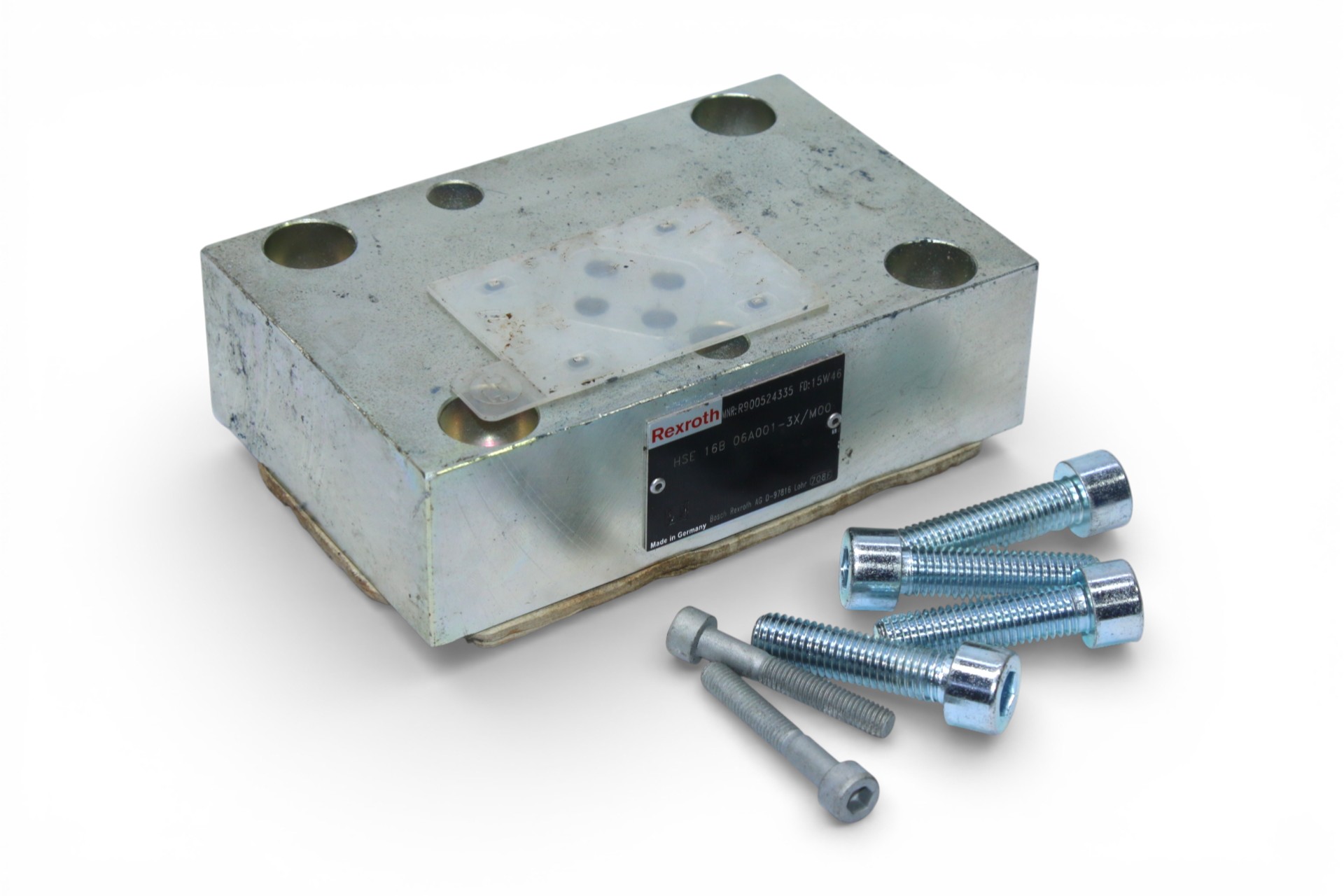 REXROTH HSE 16 B06A 001-3X/M00 ADAPTER PLATE R900524335