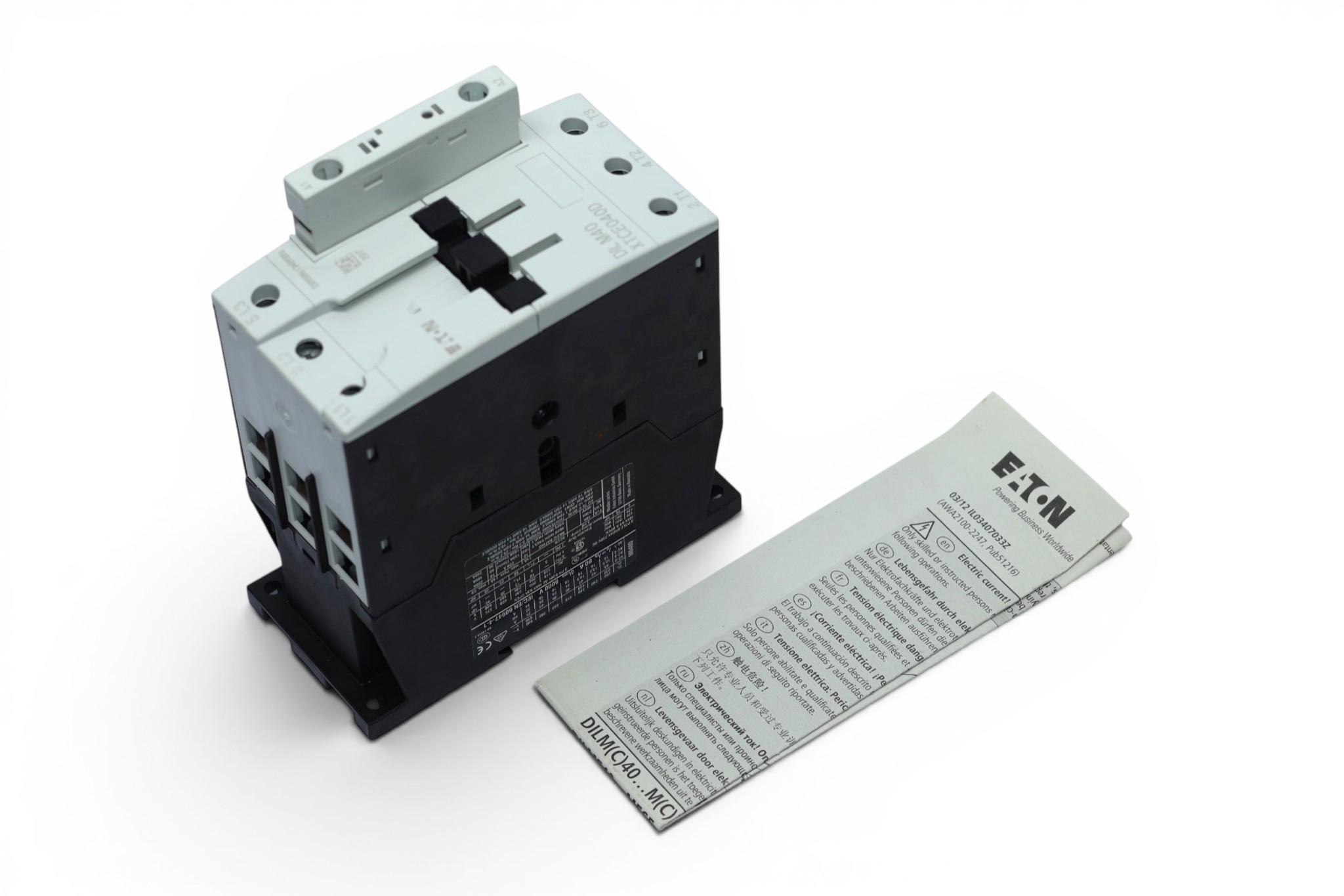 EATON DILM40 CONTACTOR 18.5 KW (230-240 V)