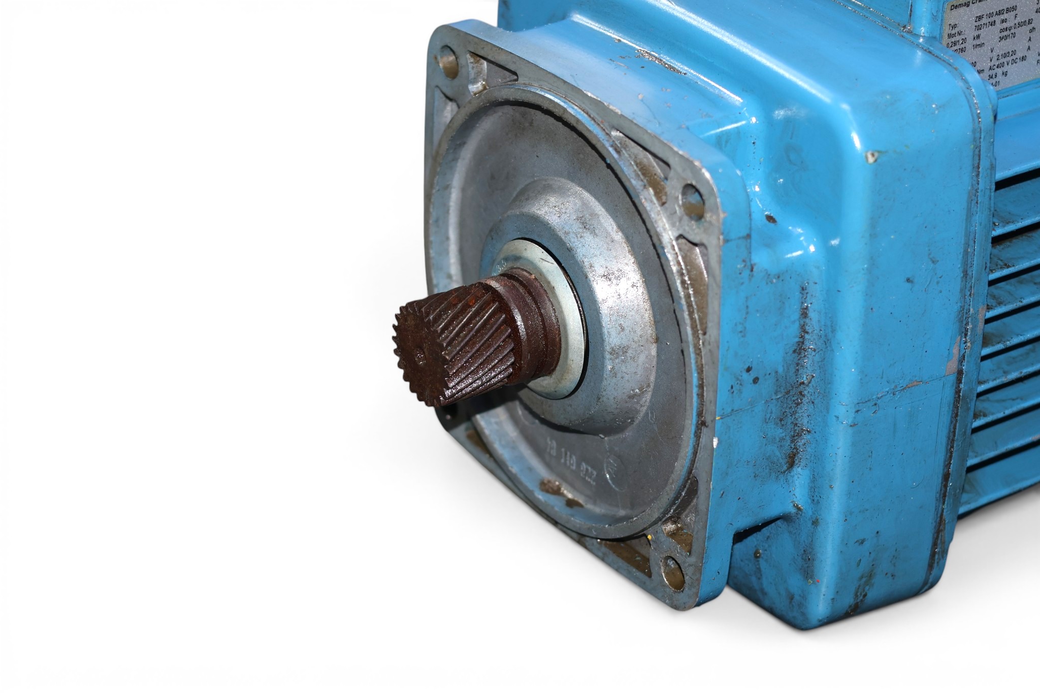 DEMAG ZBF 100 A 8/2 B050 ELECTRIC MOTOR - Image 4