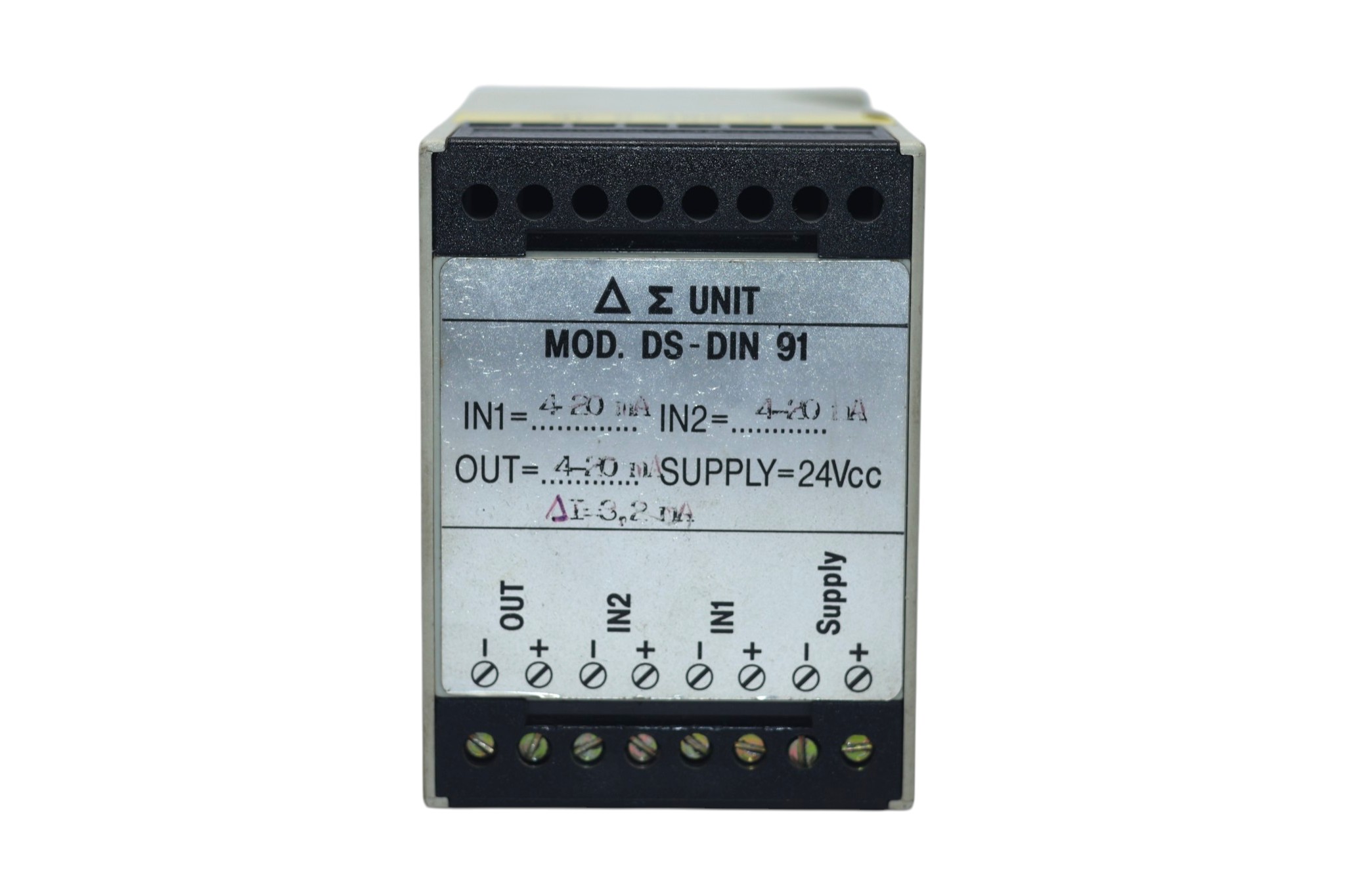 DS-DIN 91 CURRENT SIGNAL ADDER - Image 2