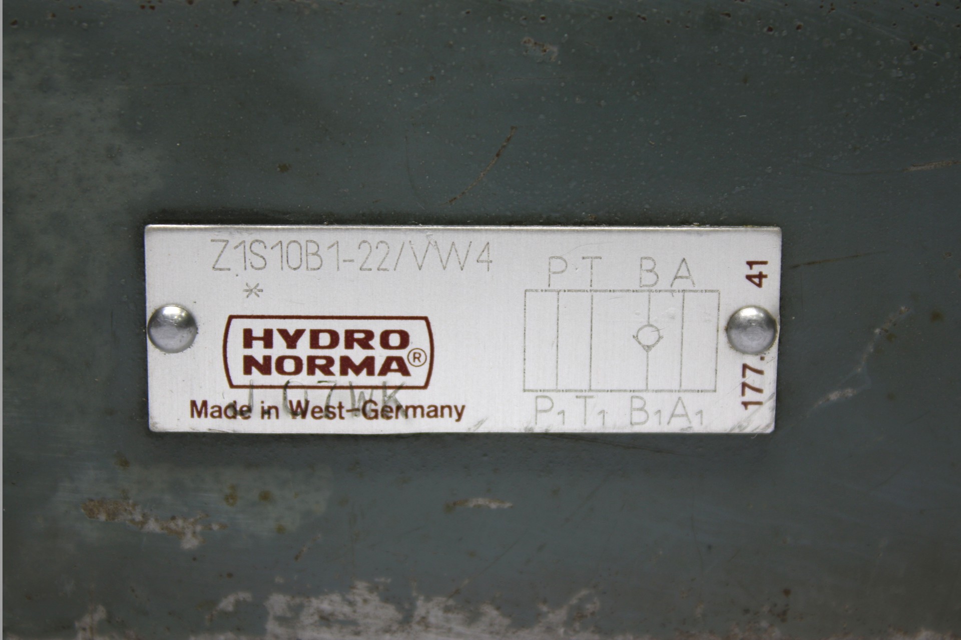 HYDRONORMA Z1S10B1-22/VW4 CHECK VALVE - Image 2