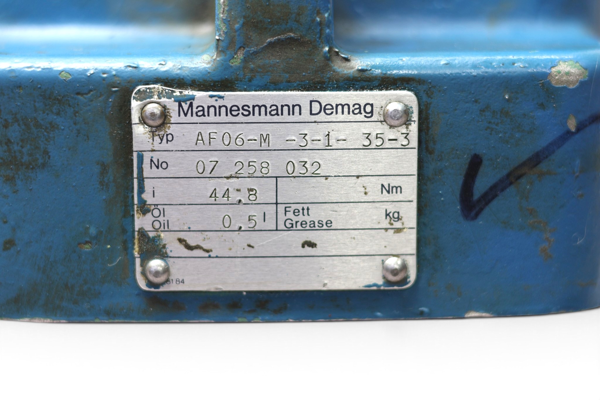 DEMAG AF06-M-3-1-35-3 GearBox (i=44.8) - Image 2