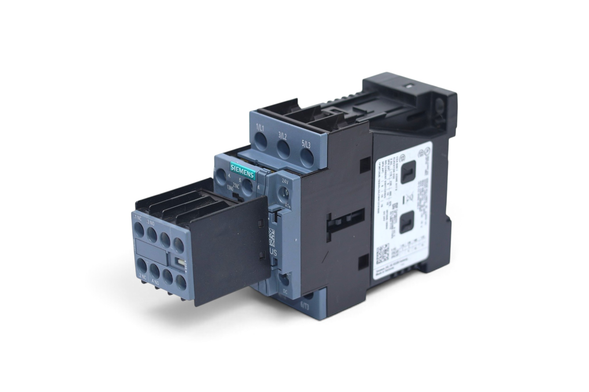 SIEMENS 3RT2025-1BB44 POWER CONTACTOR (24 V DC) (7.5 Kw)