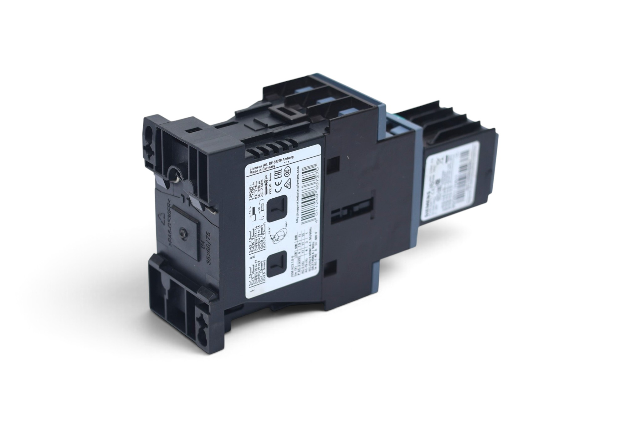 SIEMENS 3RT2025-1BB44 POWER CONTACTOR (24 V DC) (7.5 Kw) - Image 6