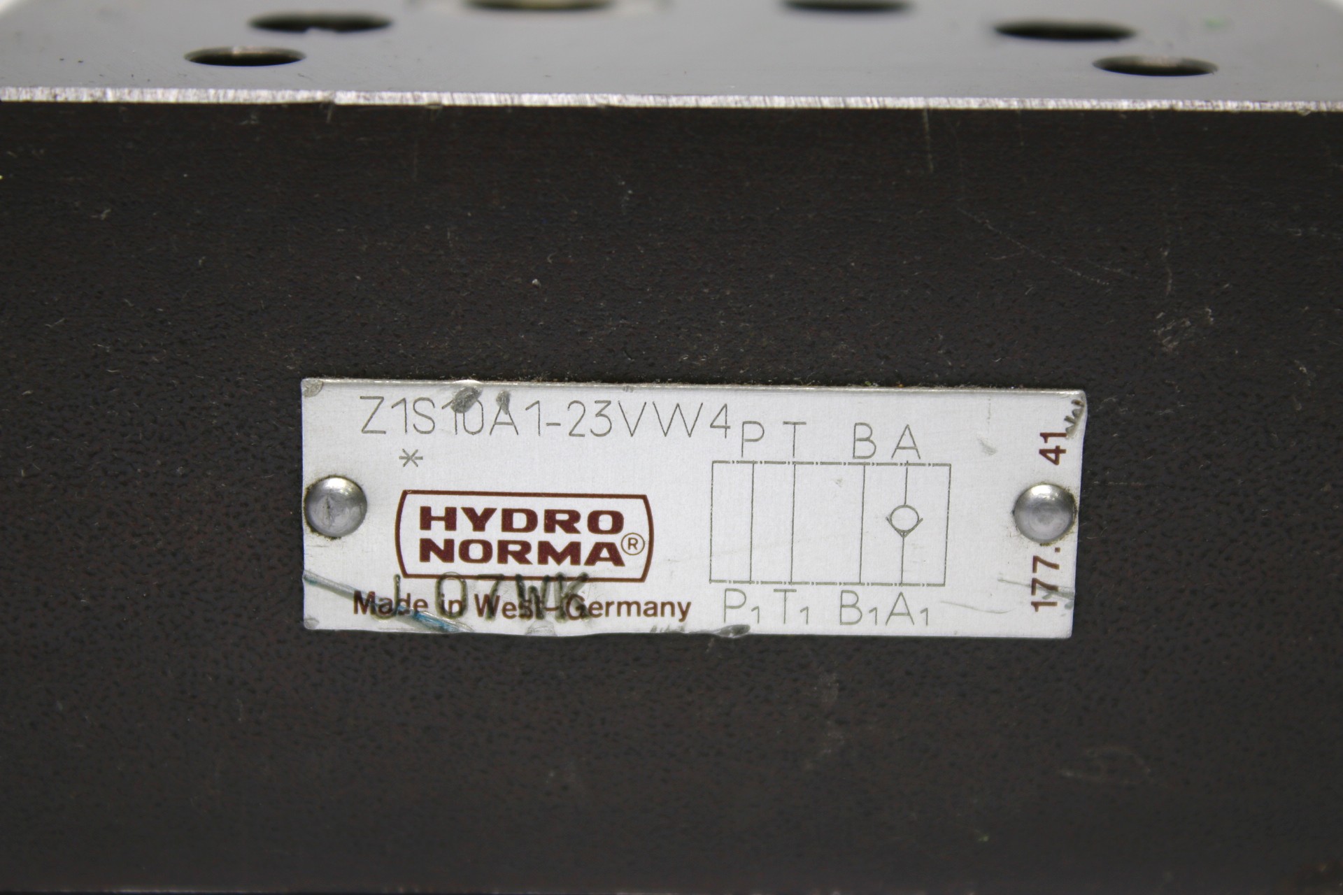 HYDRONORMA Z1S10A1-23/VW4 CHECK VALVE - Image 2