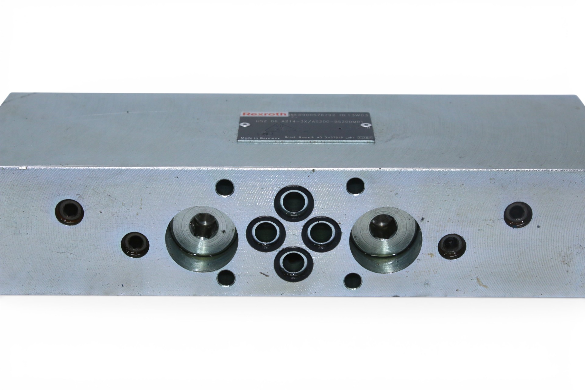 REXROTH HSZ 06 A214-3X/05-AS200-BS200M01 SANDWICH PLATE R900576792 - Image 5