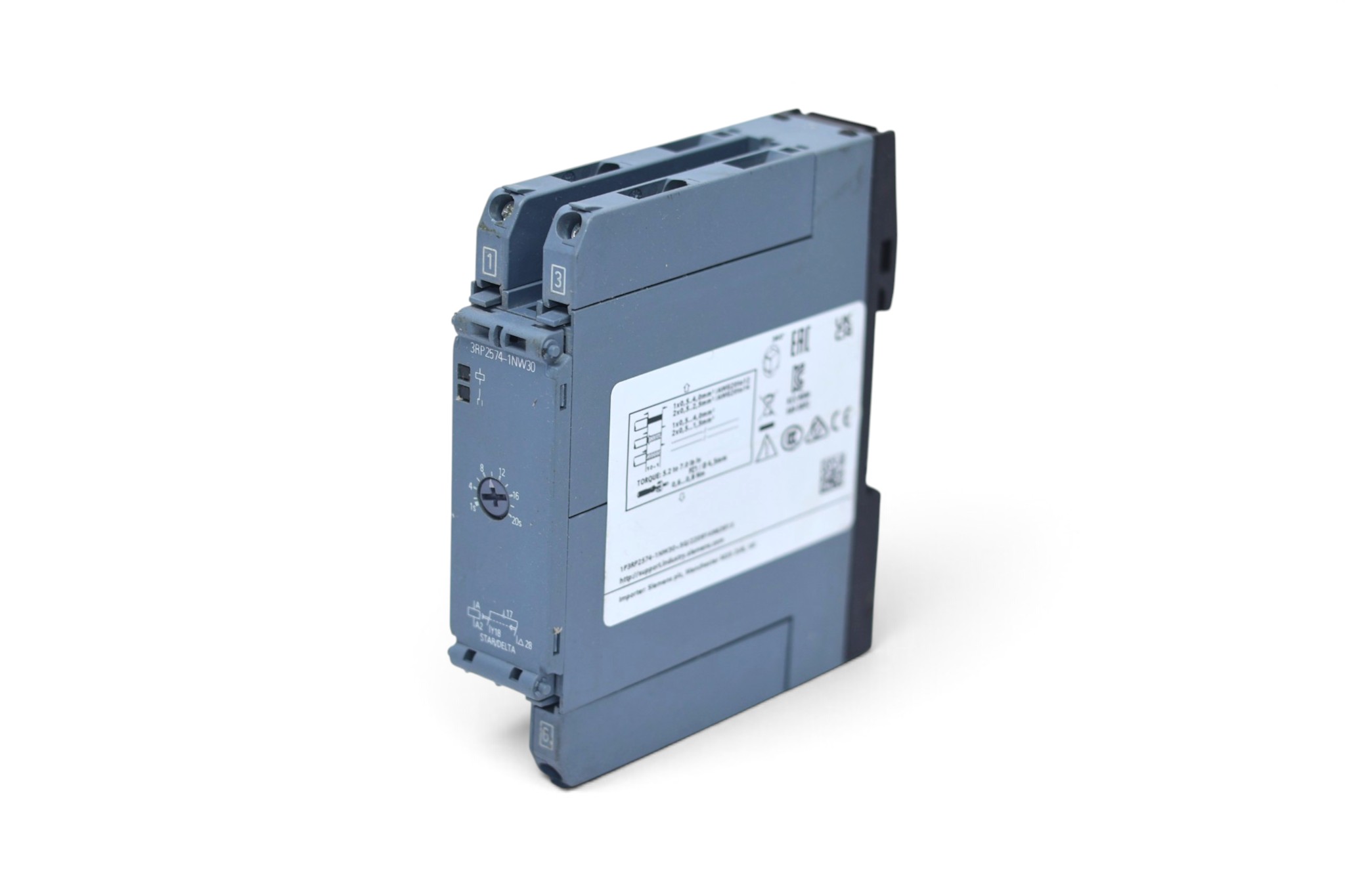 SIEMENS 3RP2574-1NW30 TIMING RELAY