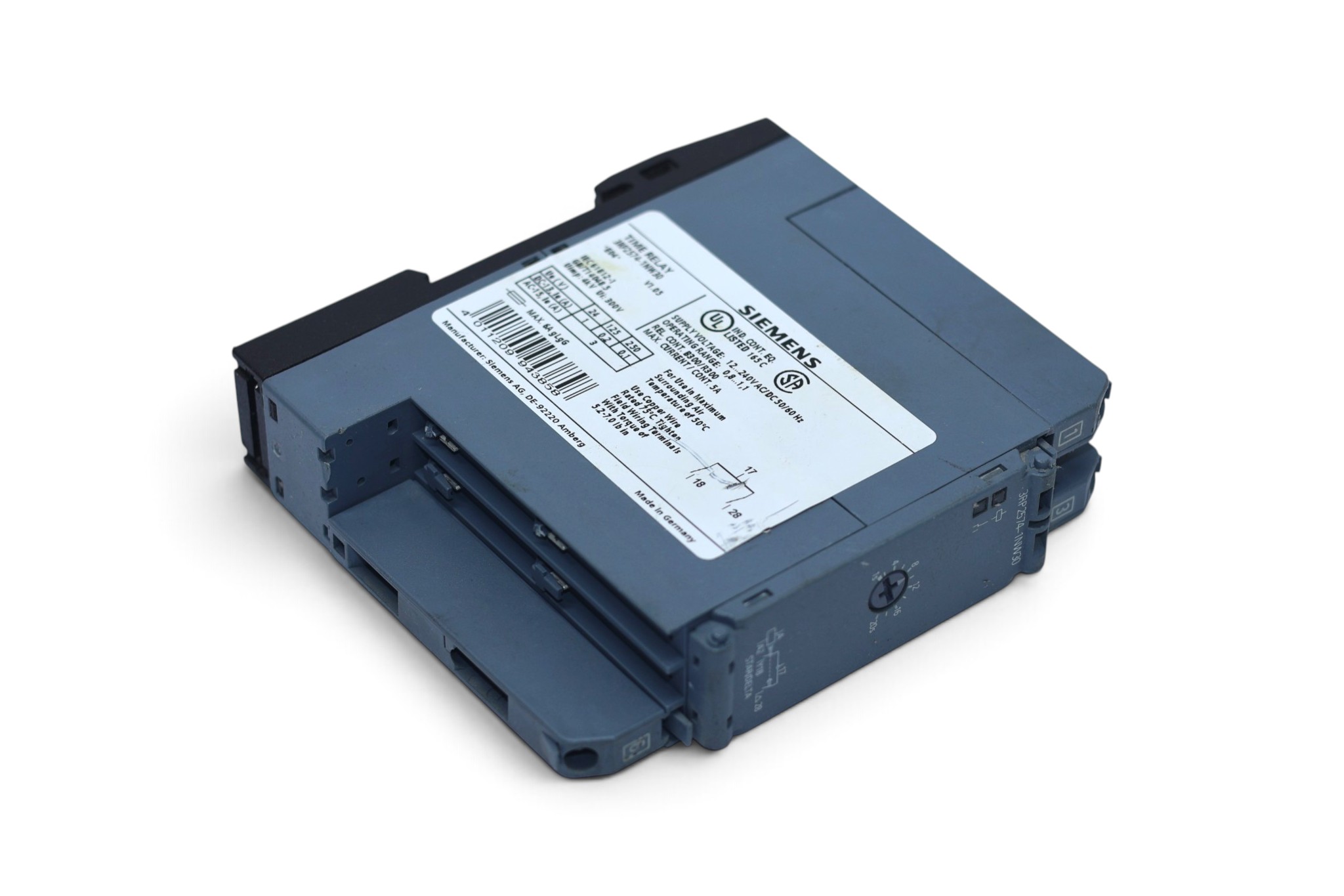 SIEMENS 3RP2574-1NW30 TIMING RELAY - Image 6