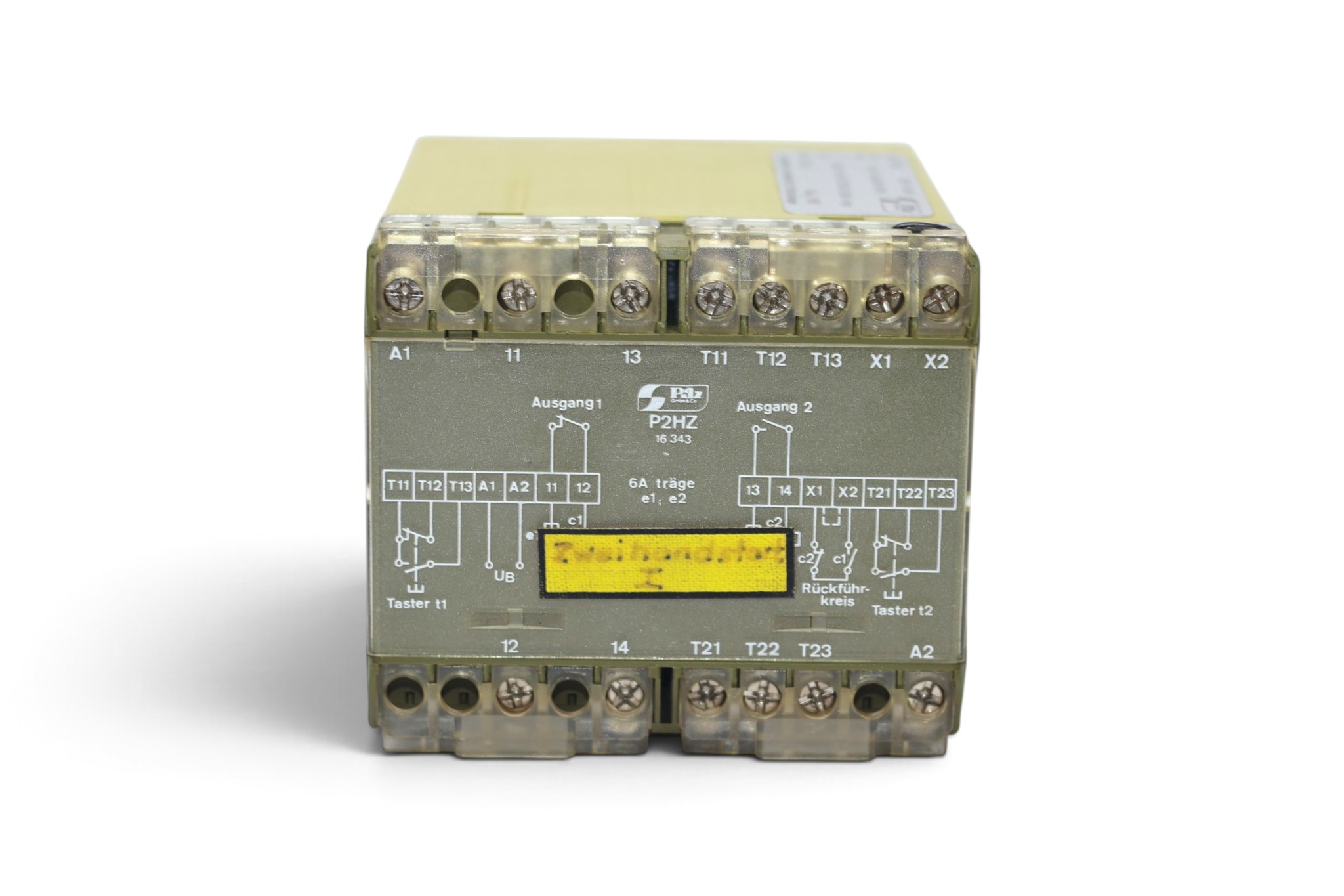 PILZ P2HZ 42V ~/1A/1R SAFETY RELAY - Image 3