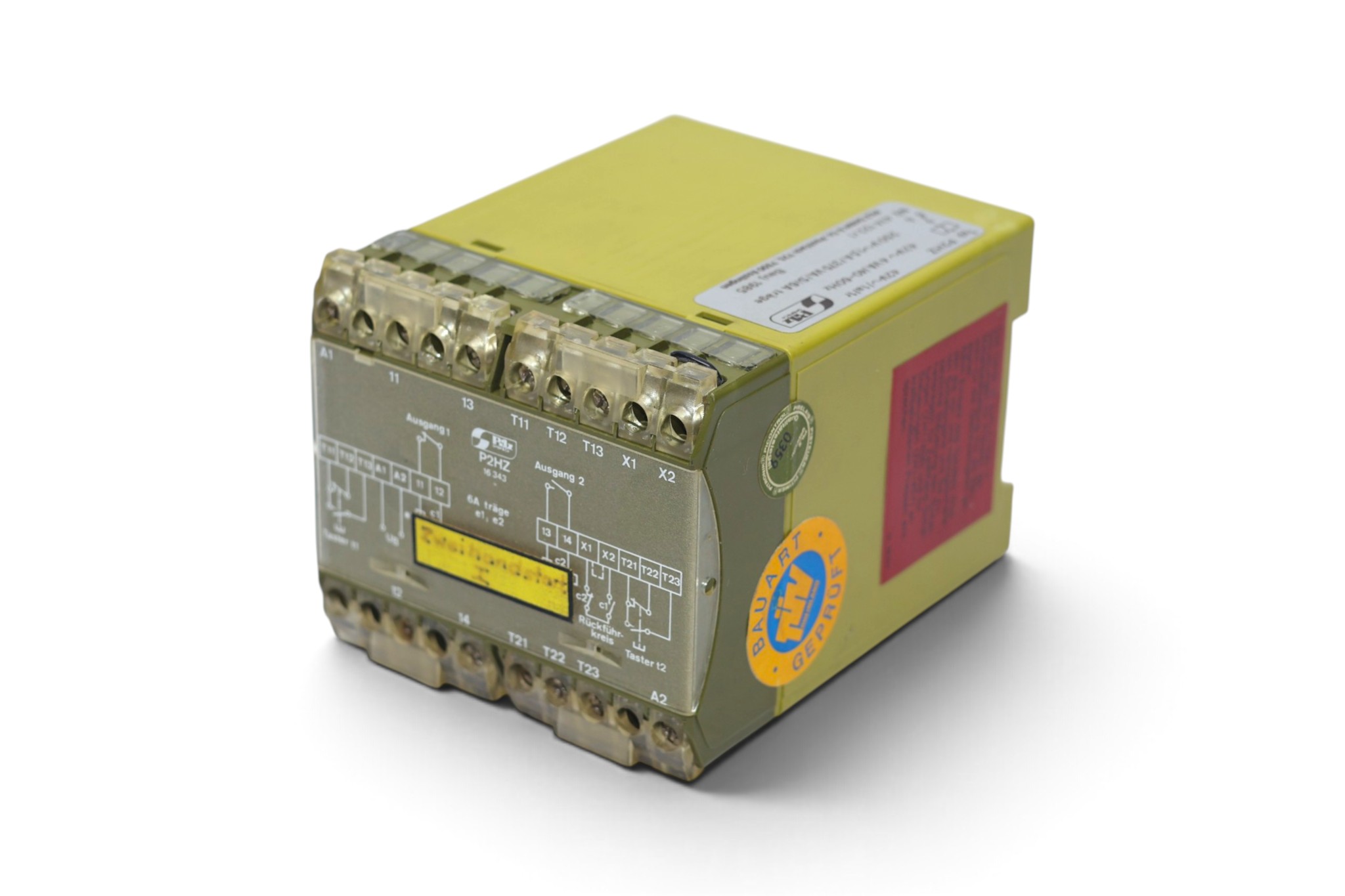 PILZ P2HZ 42V ~/1A/1R SAFETY RELAY