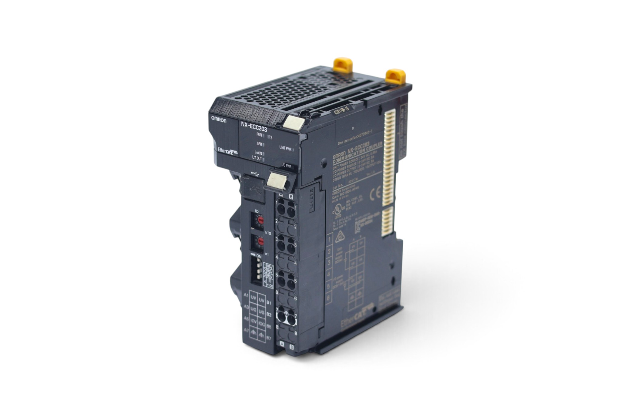 OMRON NX-ECC203 ETHERCAT COUPLER