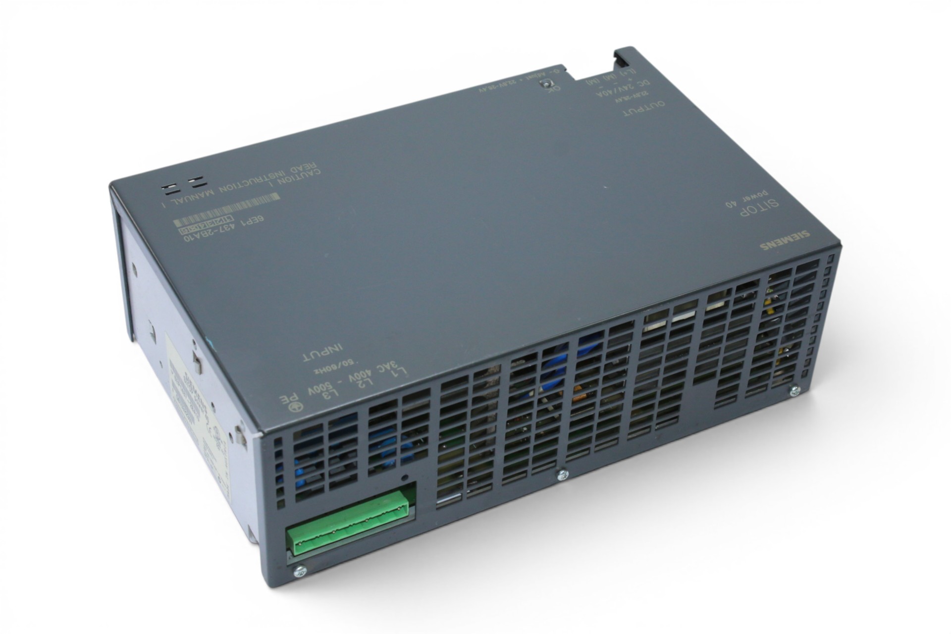 SIEMENS 6EP1437-2BA10 POWER SUPPLY (40A) - Image 5