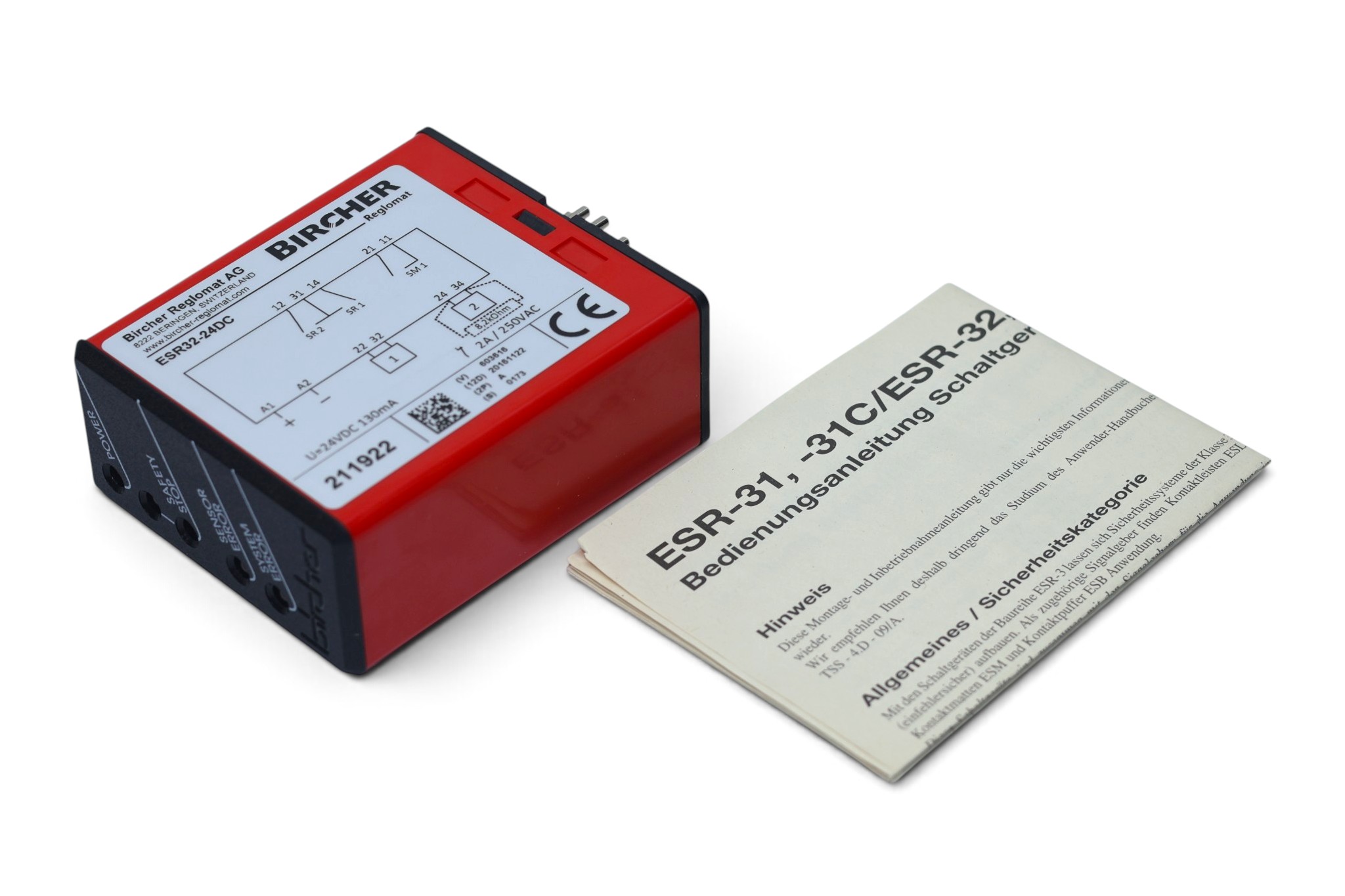 BIRCHER ESR32-24DC SAFETY CONTROLLER