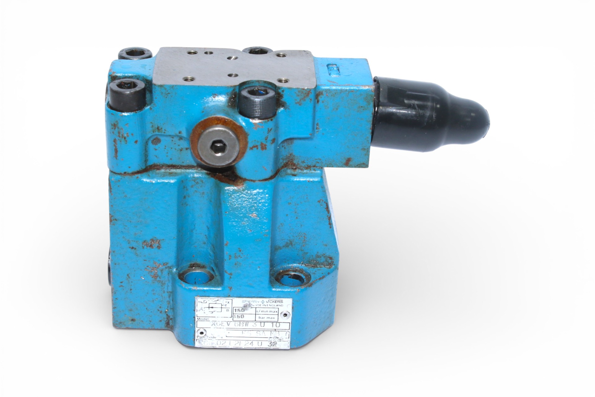 VICKERS XGEV 6BM 3 U 10 PRESSURE RELIEF VALVE ECG 02 L2F24 U 32 - Image 3