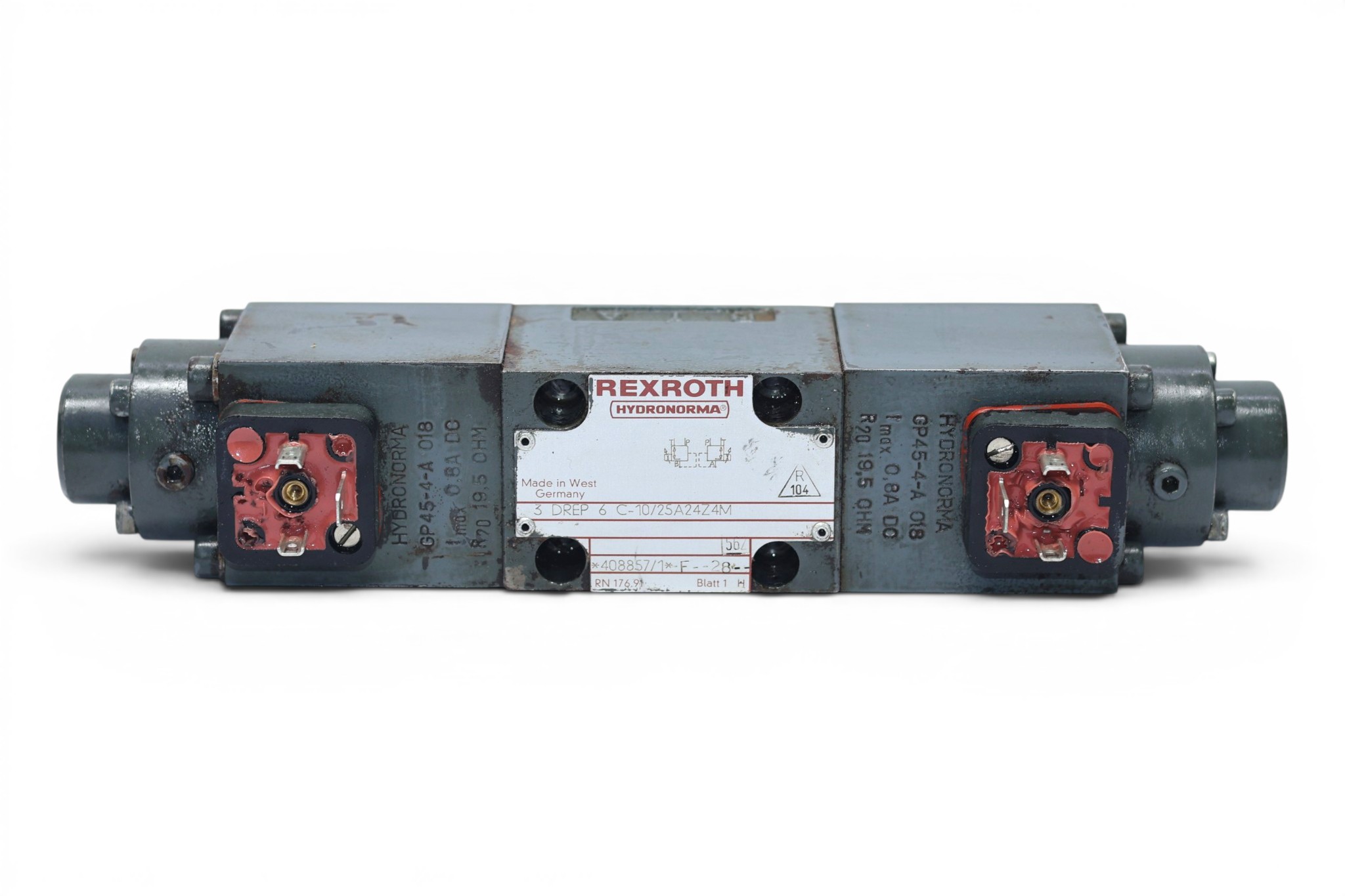 REXROTH 3DREP 6 C-10/25A24Z4/M PROPORTIONAL PRESSURE REDUCING VALVE R900408857 - Image 4