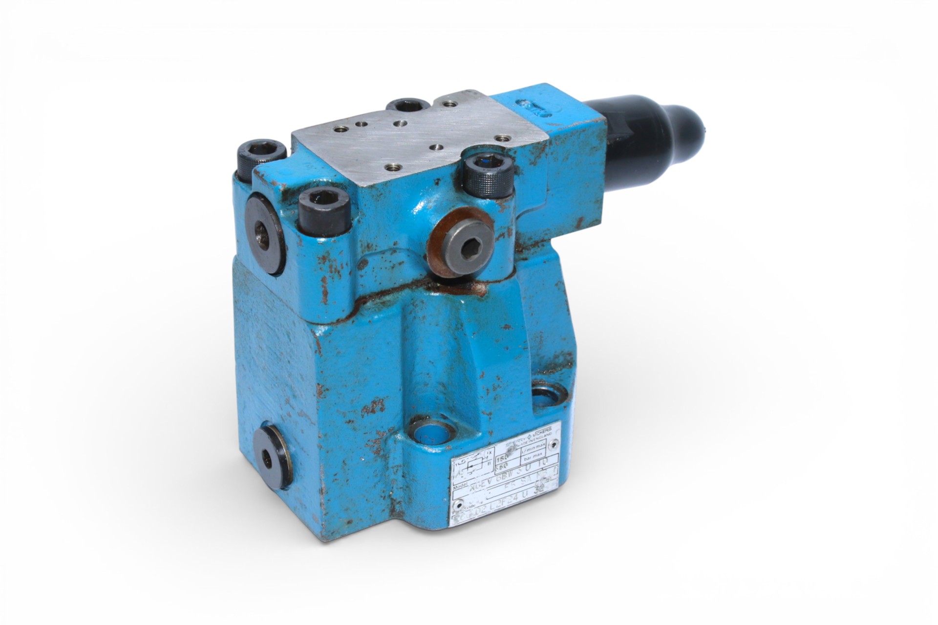 VICKERS XGEV 6BM 3 U 10 PRESSURE RELIEF VALVE ECG 02 L2F24 U 32 - Image 4